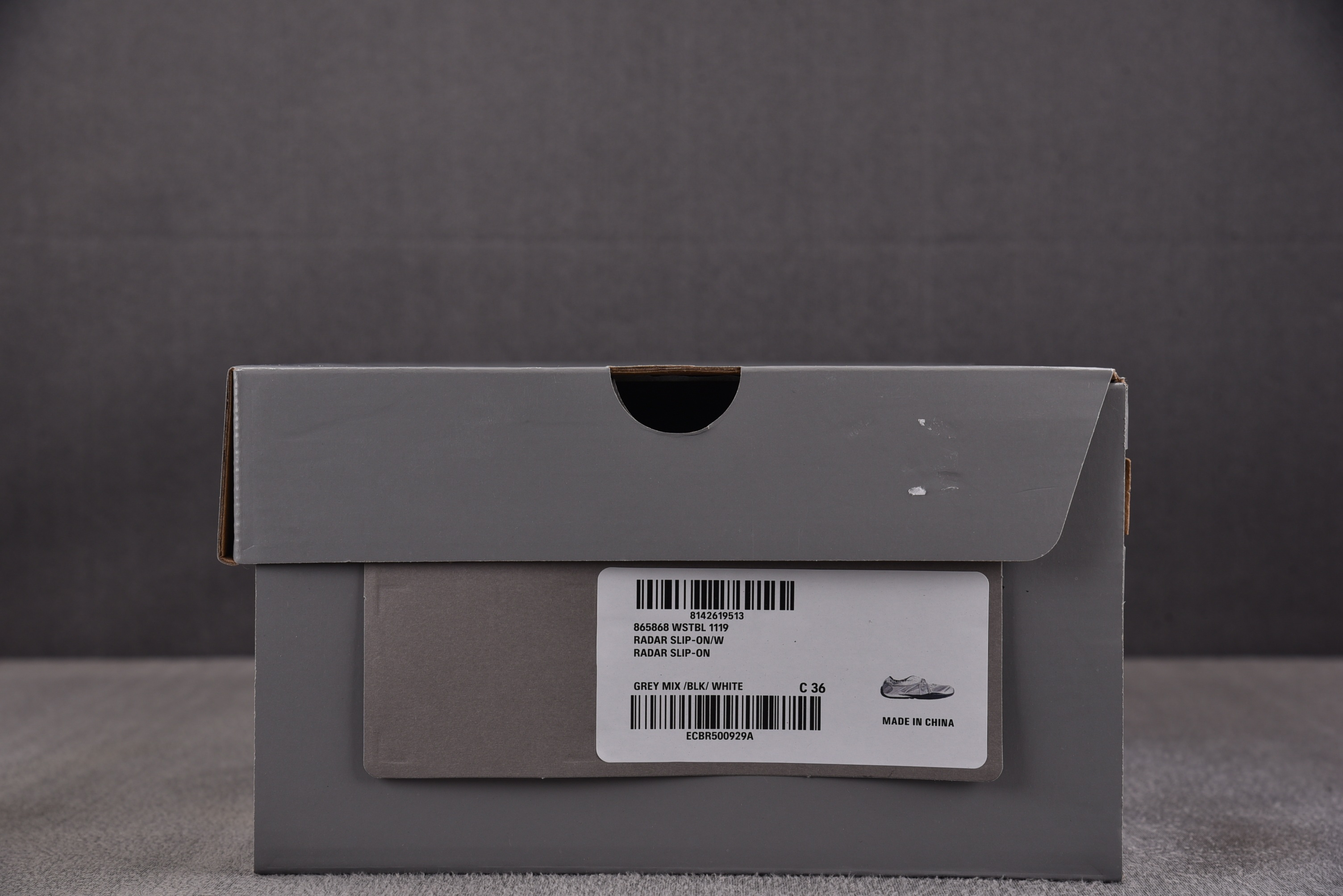Balenciaga Radar SLIP-ON 灰银 #YZ009-03 35-45
