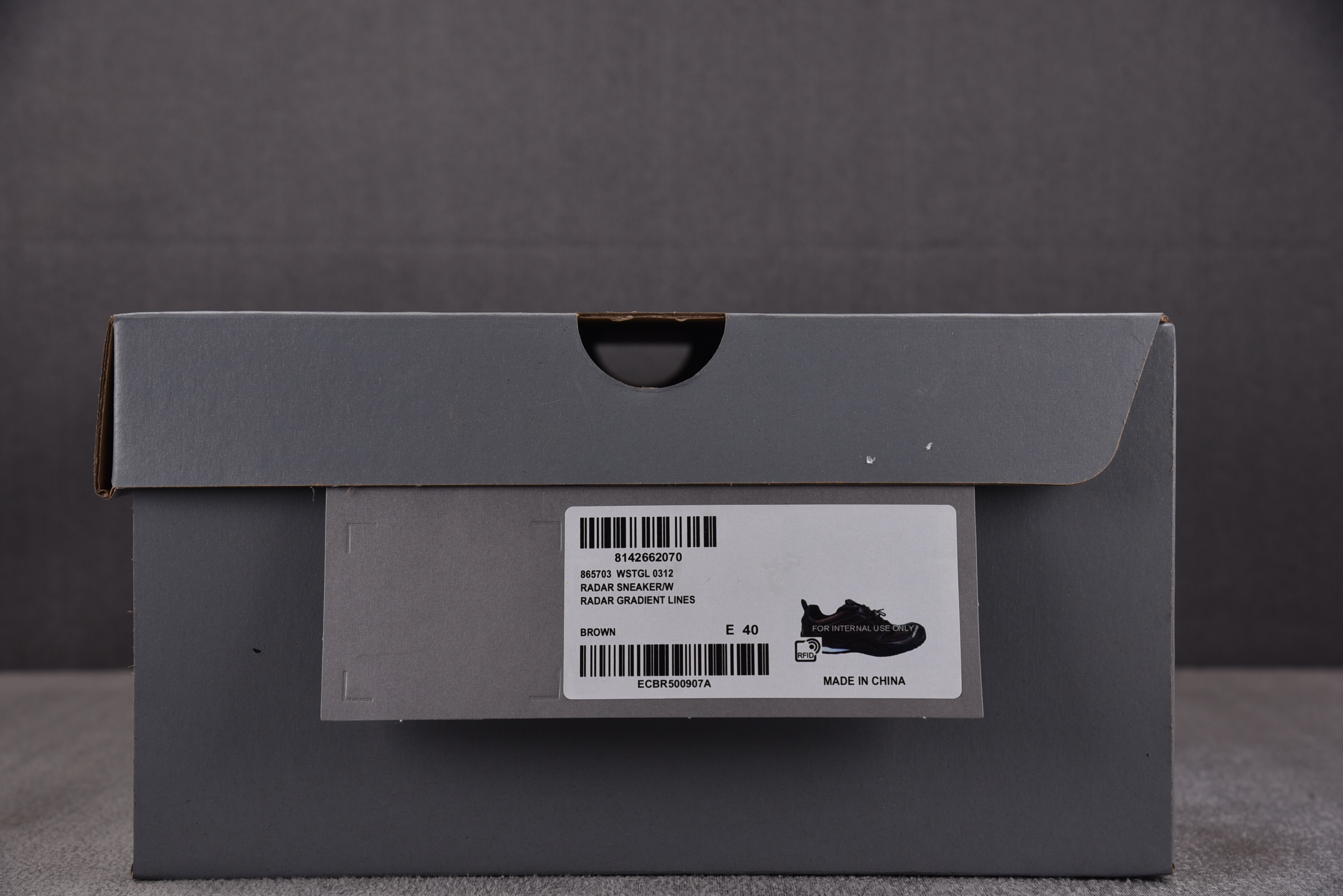 Balenciaga Radar 棕色皮 #YZ018-5 35-46