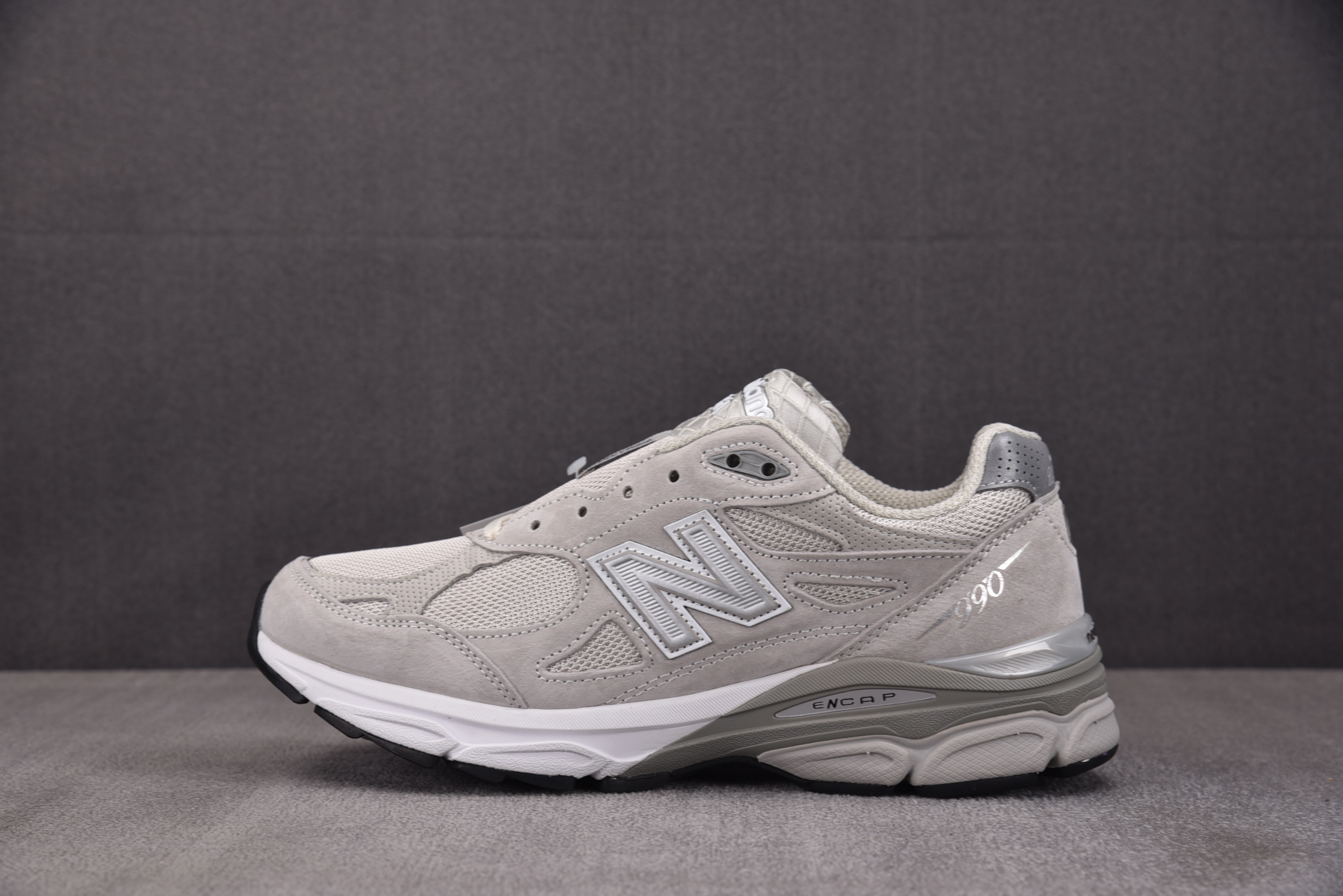 New Balance 990v3 MiUSA Kith Hallow 灰色 U990KT3 #YZ002-1 36-4