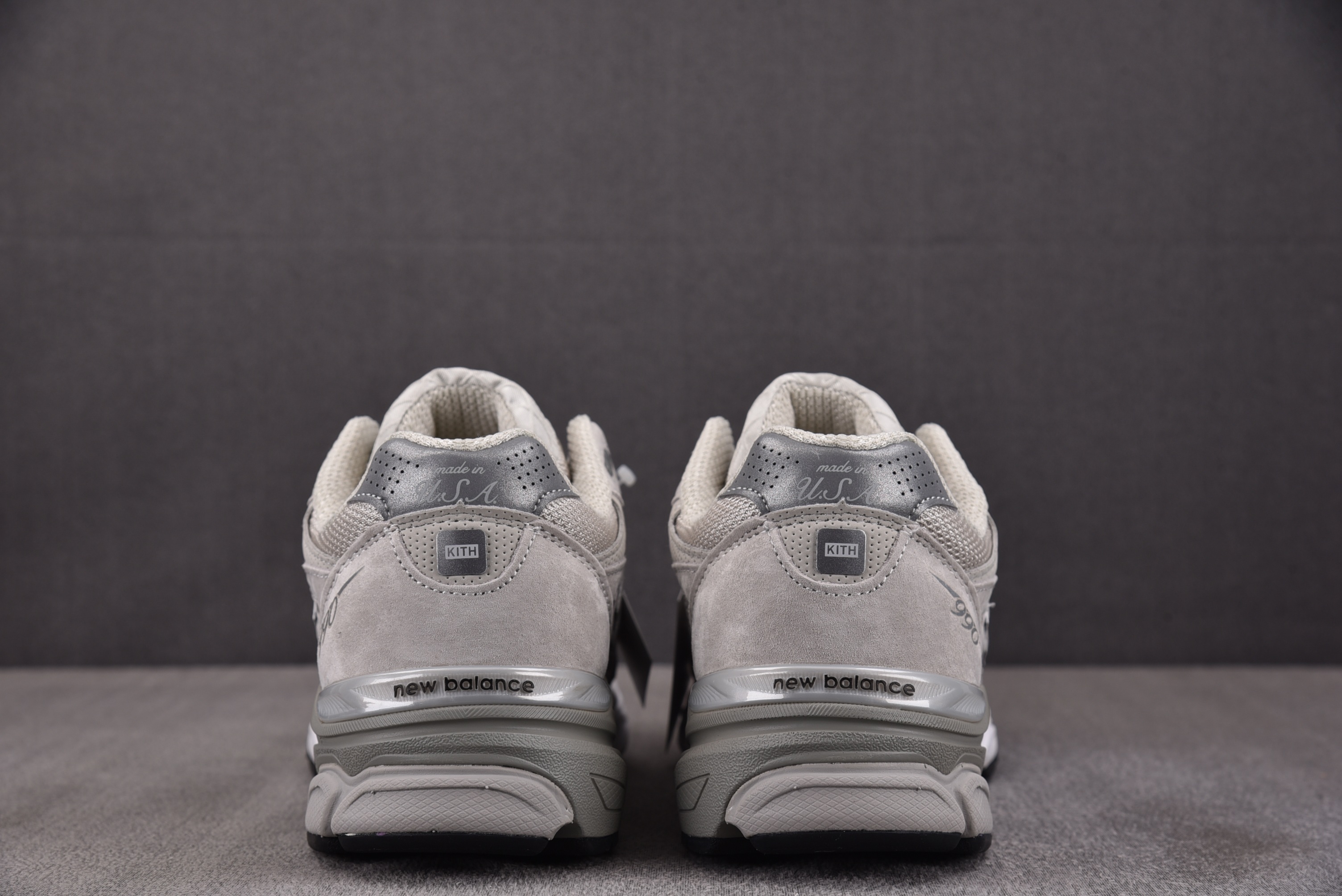 New Balance 990v3 MiUSA Kith Hallow 灰色 U990KT3 #YZ002-1 36-4
