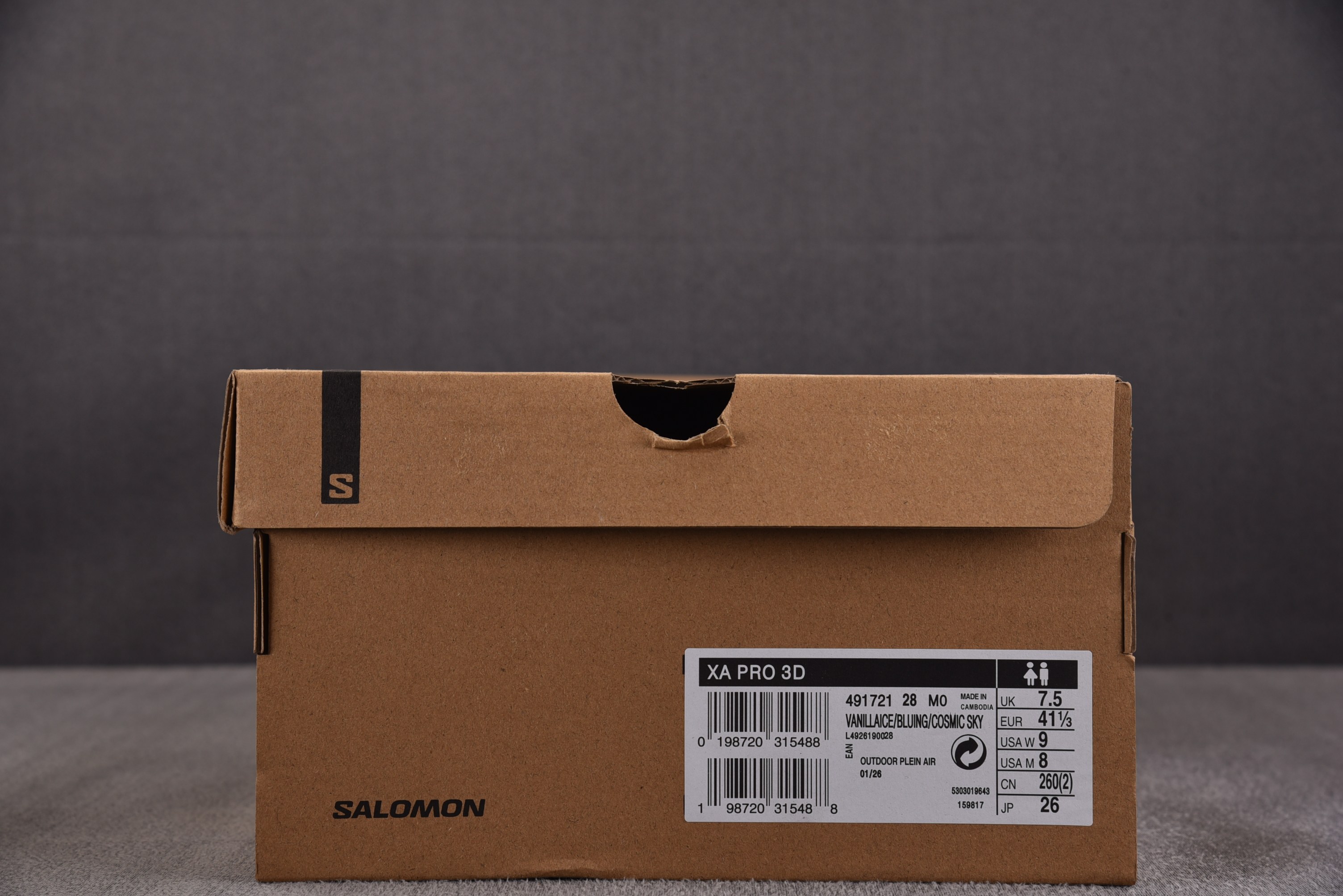 Salomon XA Pro 3D White Blue 白蓝  #YZ020 36-46
