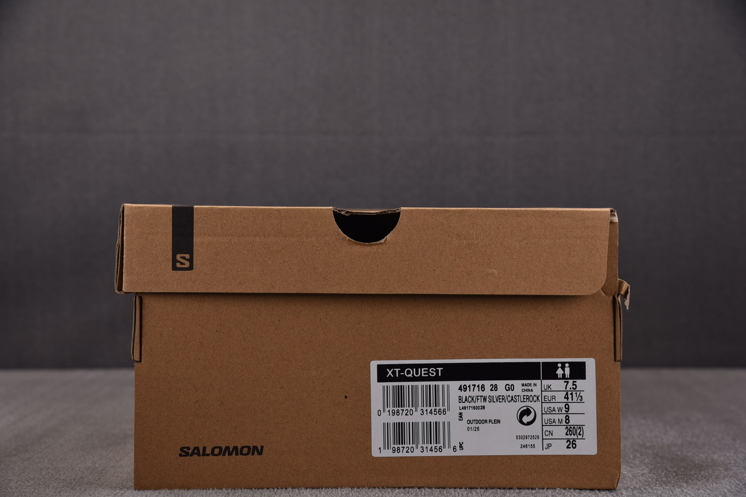 Salomon XT-Quest 灰银  #YZ020 36-46