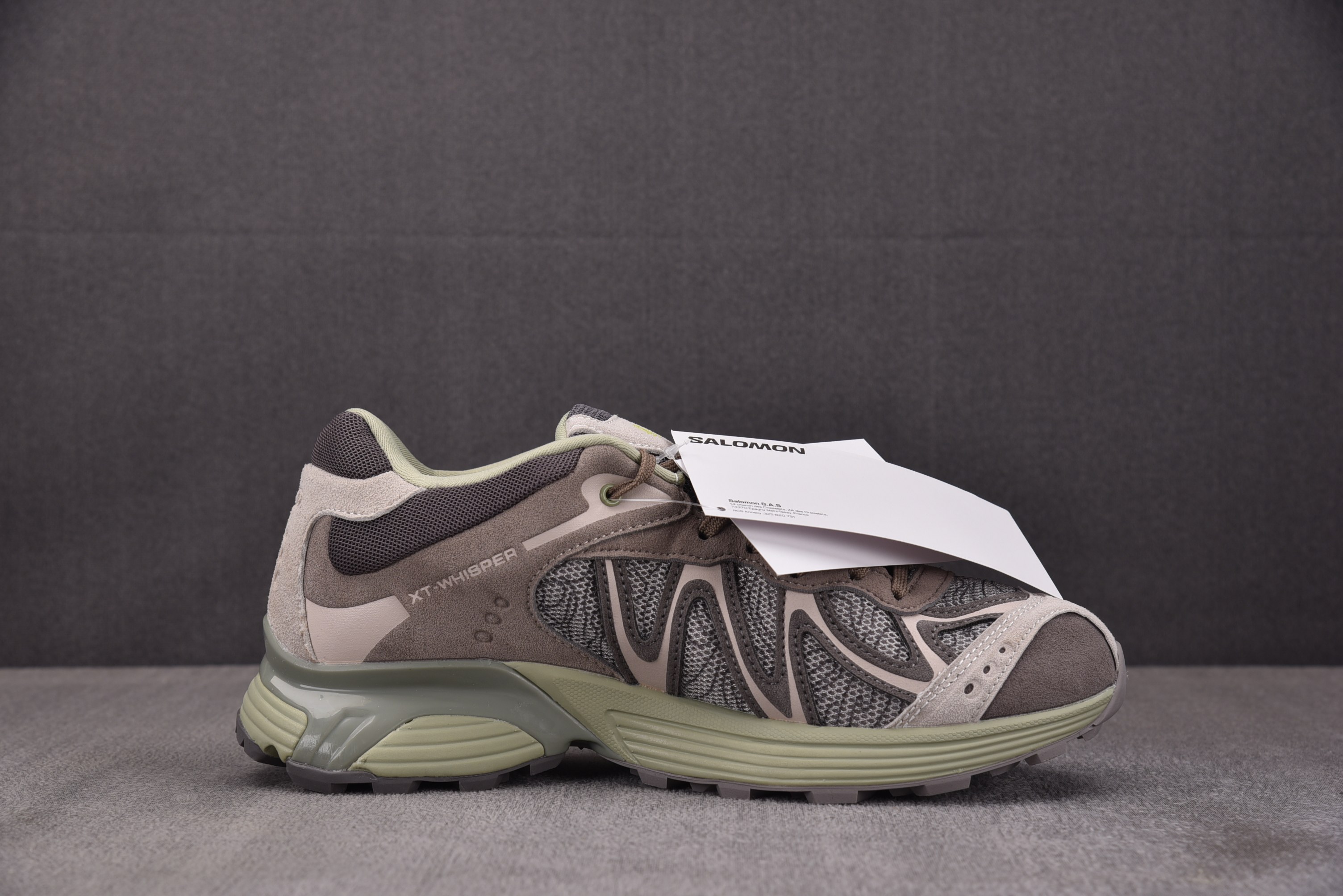 SALOMON XT-Whisper Suede Athr 灰棕  #YZ020 36-46
