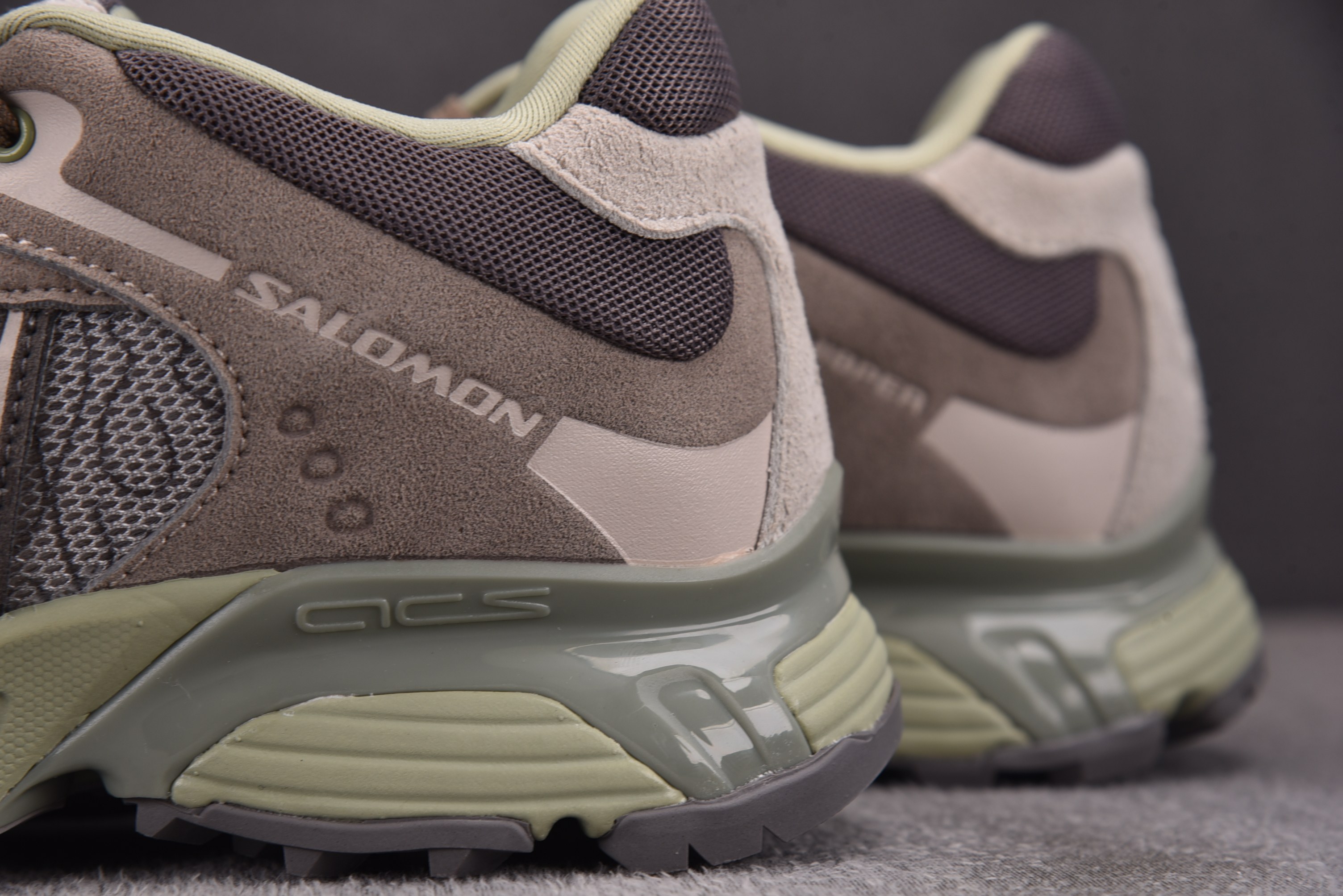 SALOMON XT-Whisper Suede Athr 灰棕  #YZ020 36-46