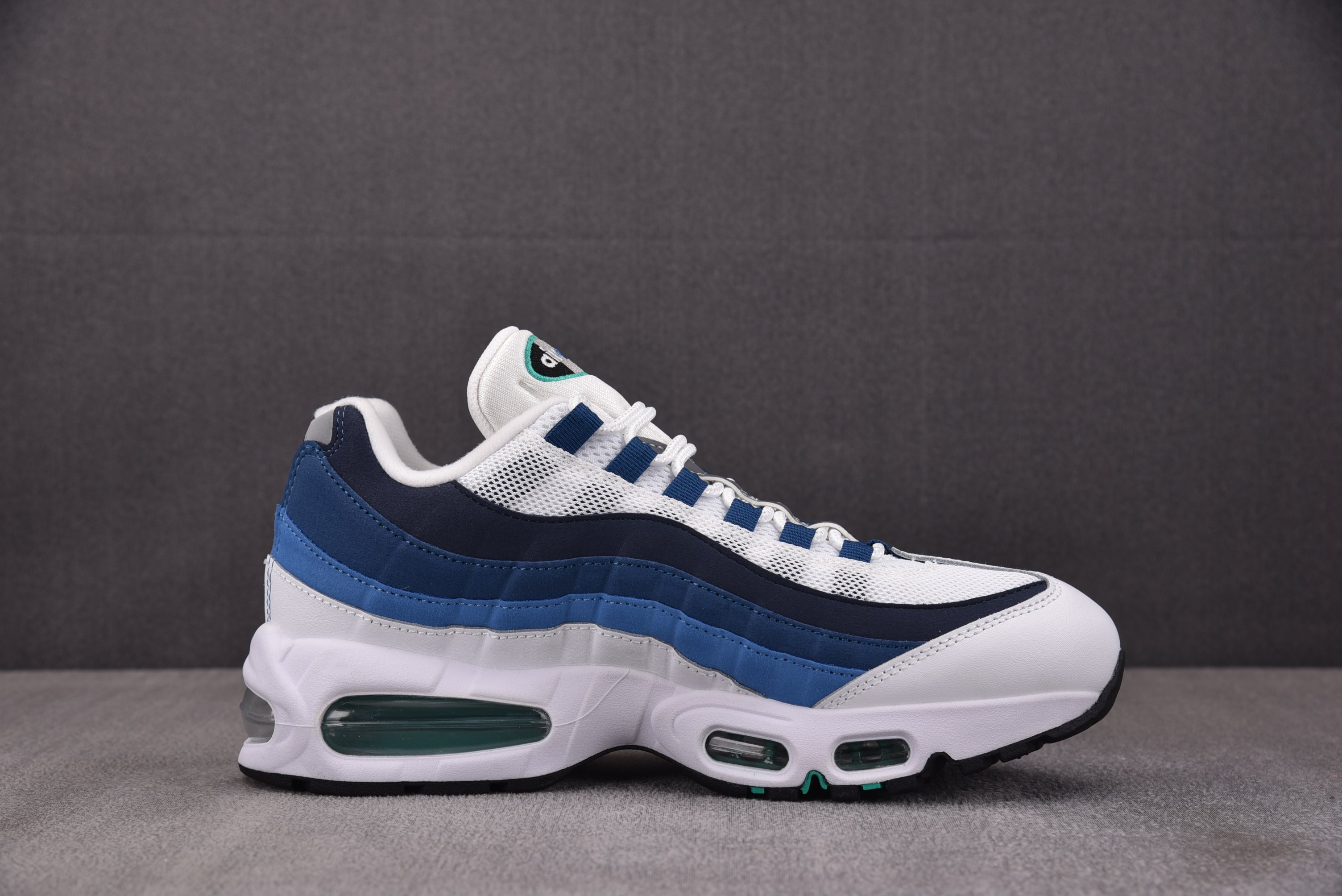 NK Air Max 95 Big Bubble Slate 黑蓝白 IH7855-10 #YZ002-12 40-48