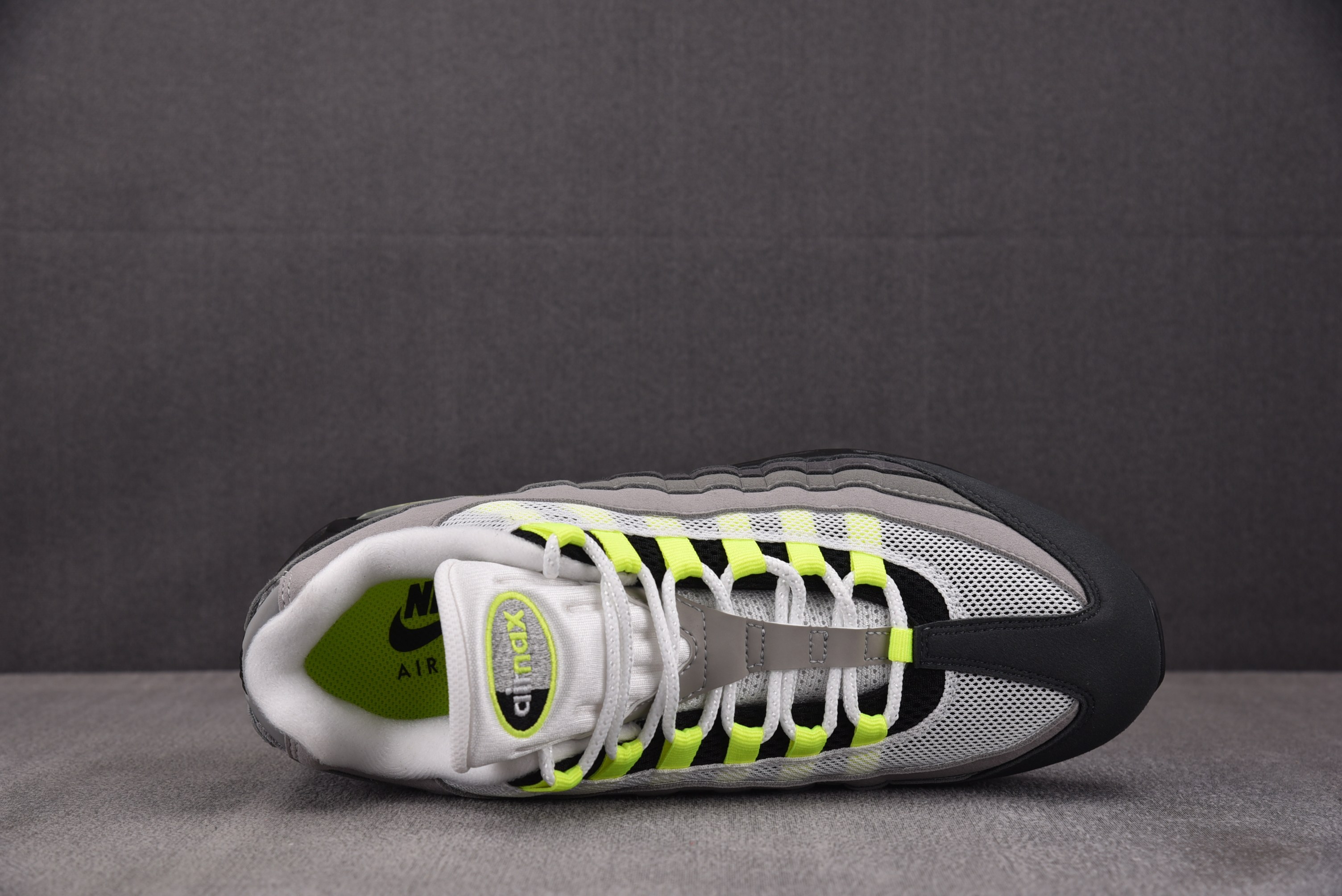 NK Air Max 95 OG Big Bubble Neon 绿灰 HM4740-001 #YZ002-12 40-