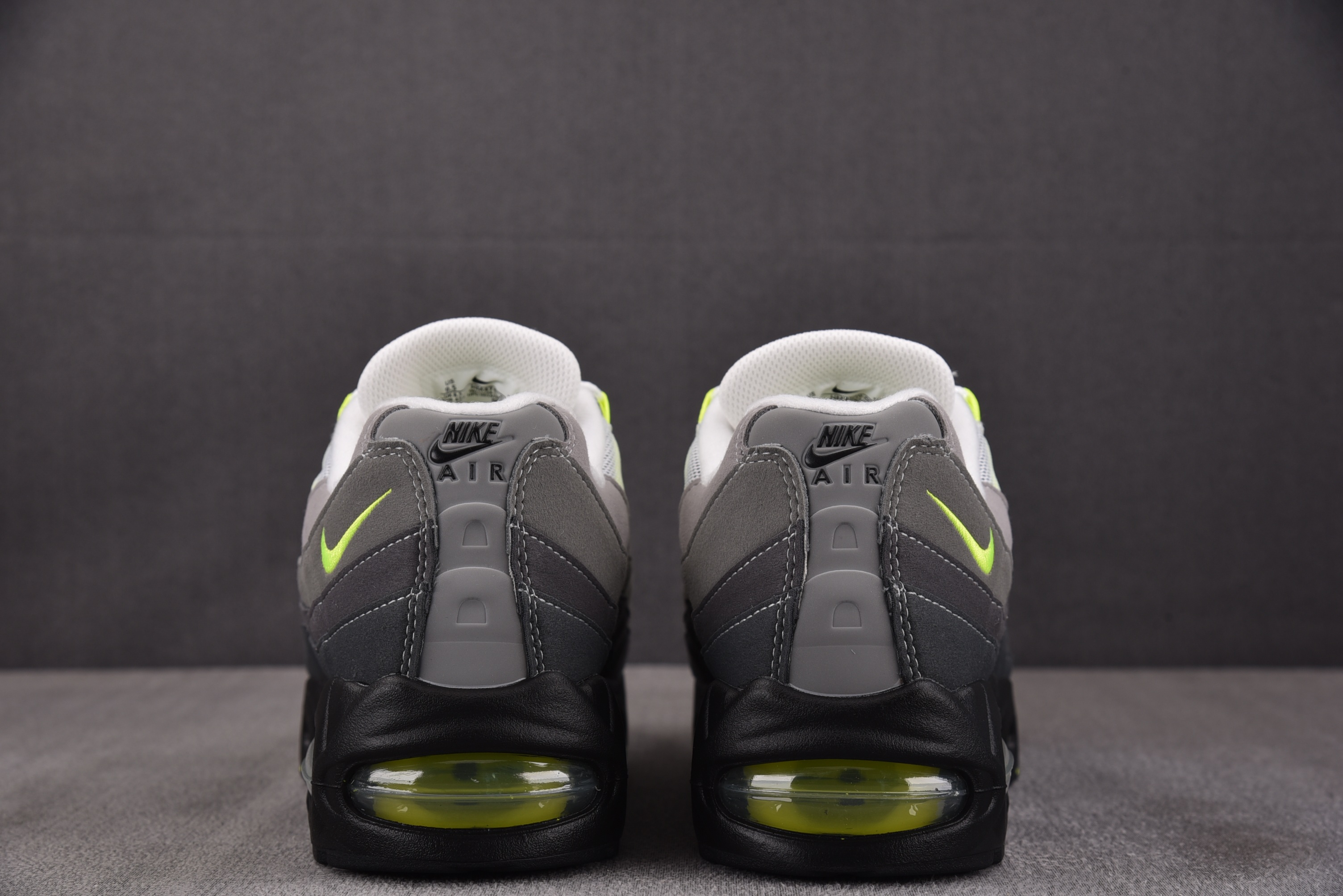 NK Air Max 95 OG Big Bubble Neon 绿灰 HM4740-001 #YZ002-12 40-