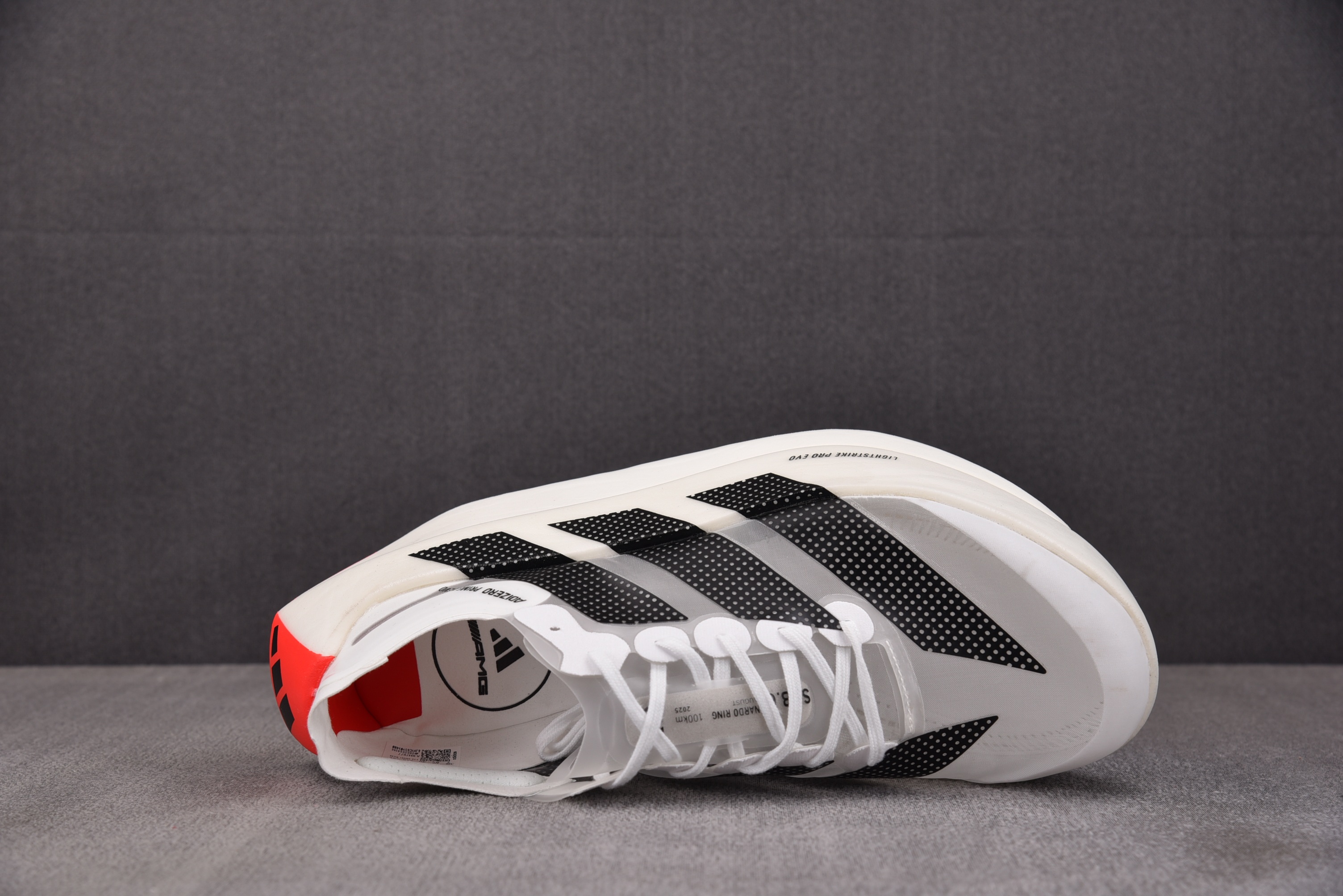 AD Adizero Evo X White Black Lucid Red 黑白红 KH7677 #YZ039 39-