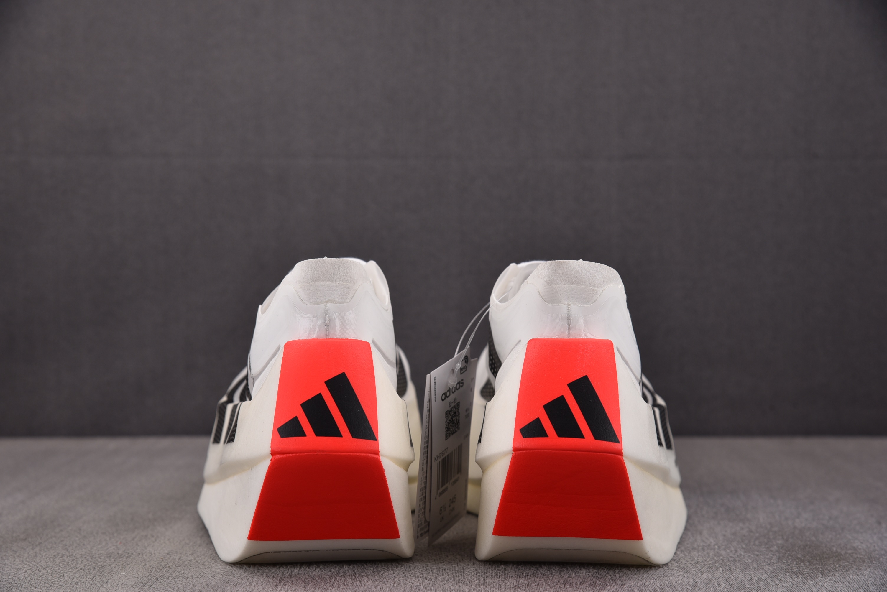 AD Adizero Evo X White Black Lucid Red 黑白红 KH7677 #YZ039 39-
