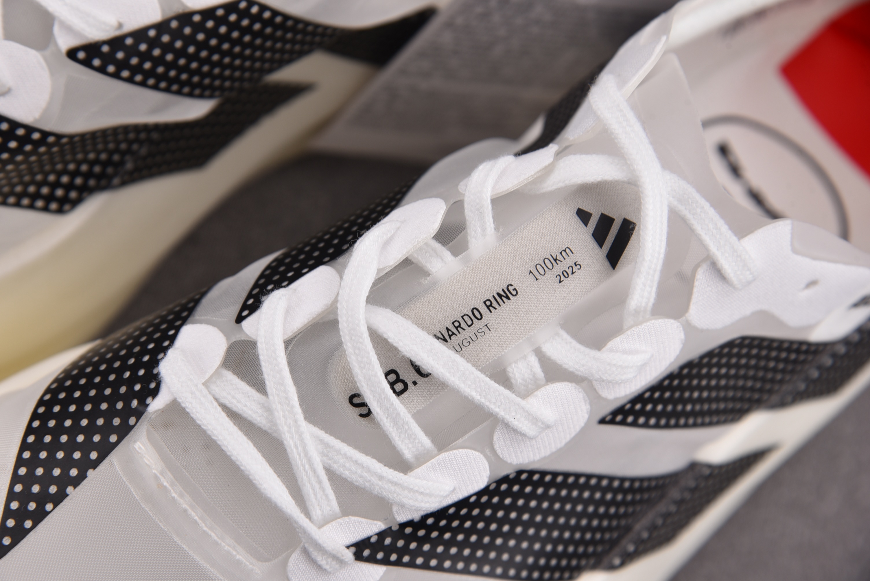 AD Adizero Evo X White Black Lucid Red 黑白红 KH7677 #YZ039 39-