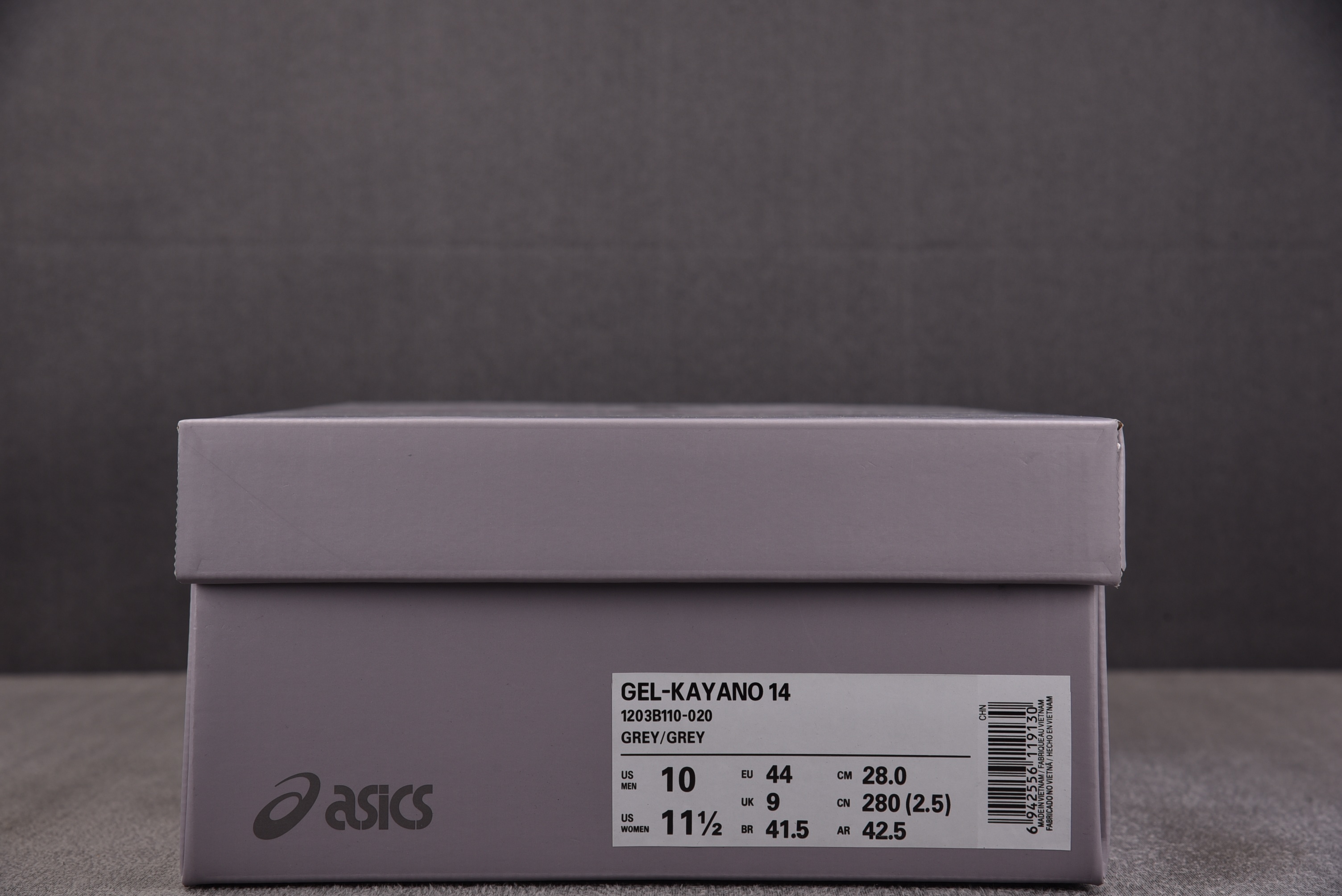 ASICS Gel-Kayano 14 Thom Browne Grey 灰色 1203B110-020 #YZ004 
