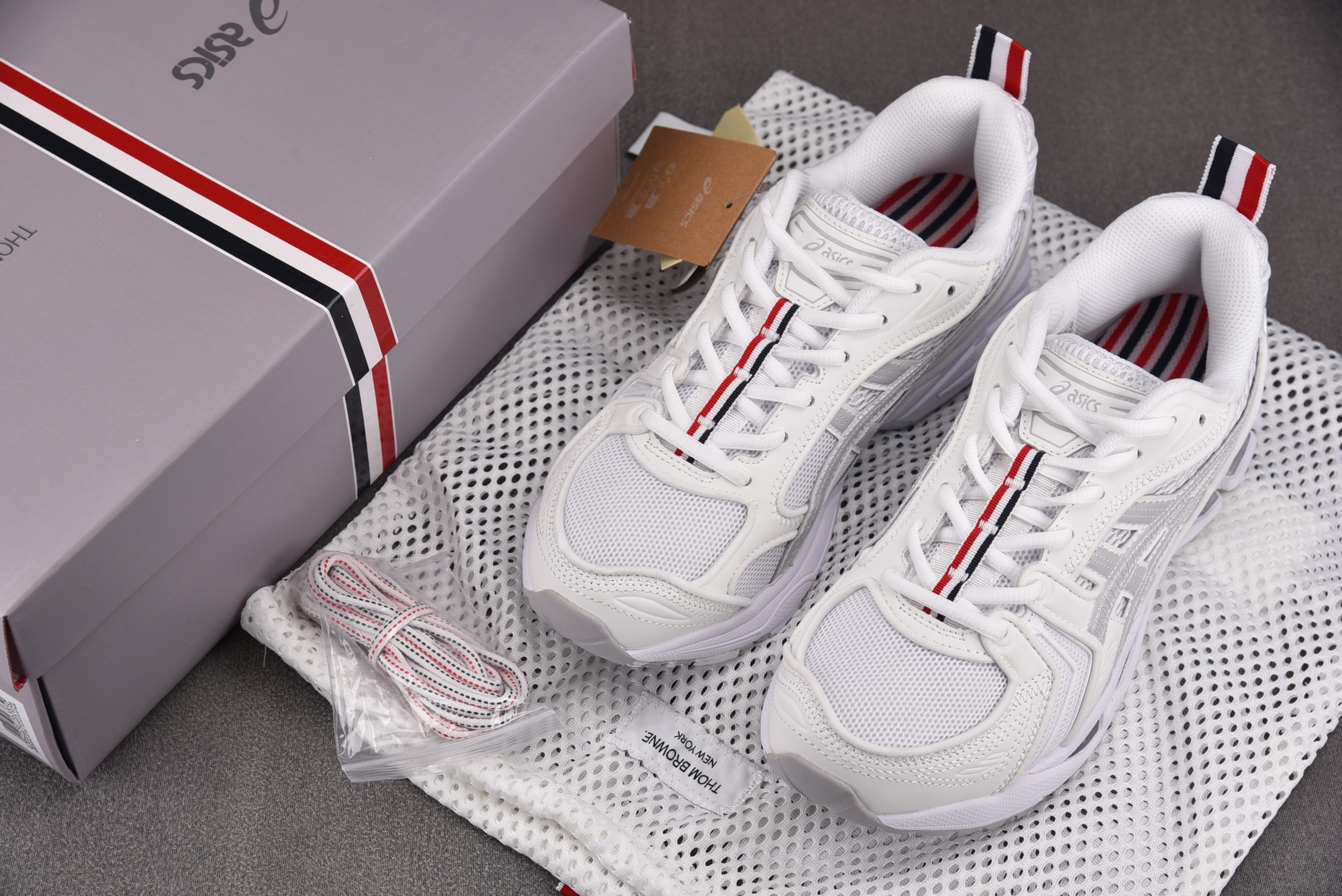 ASICS Gel-Kayano 14 Thom Browne White 白灰 1203B291-100 #YZ004