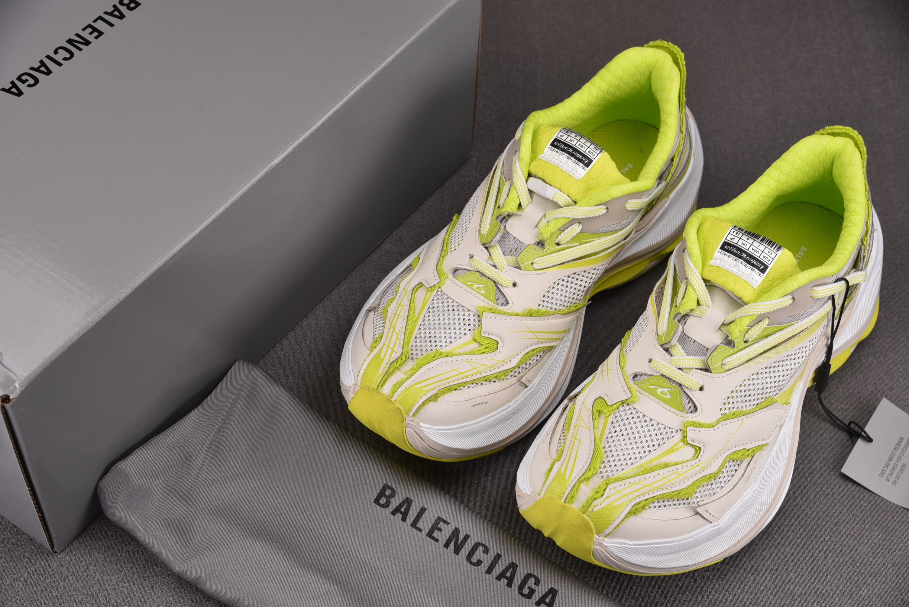 Balenciaga Jet 黄绿 #YZ009-03 35-46