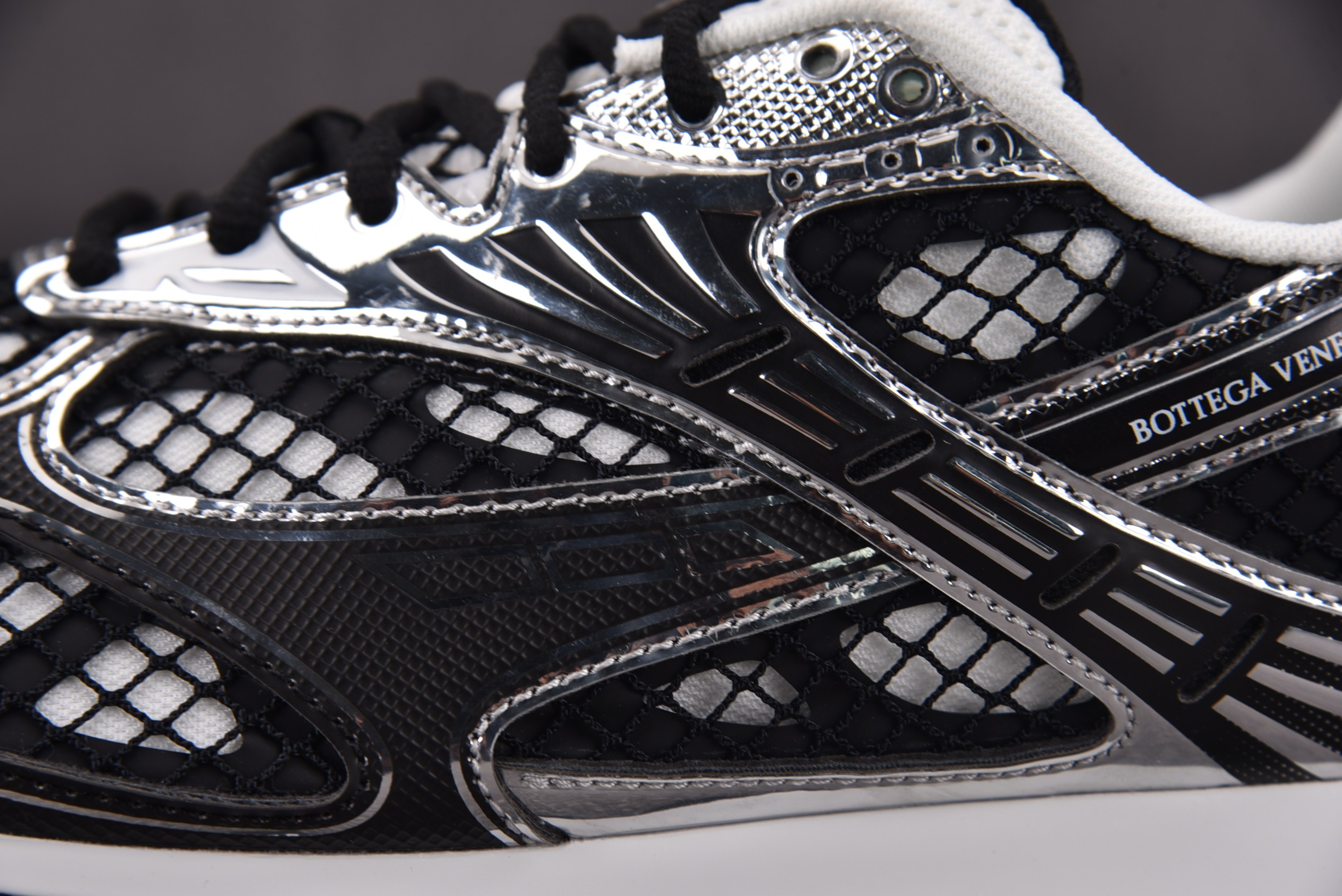 Bottega Veneta 葆蝶家 银黑 #YZ004 35-47