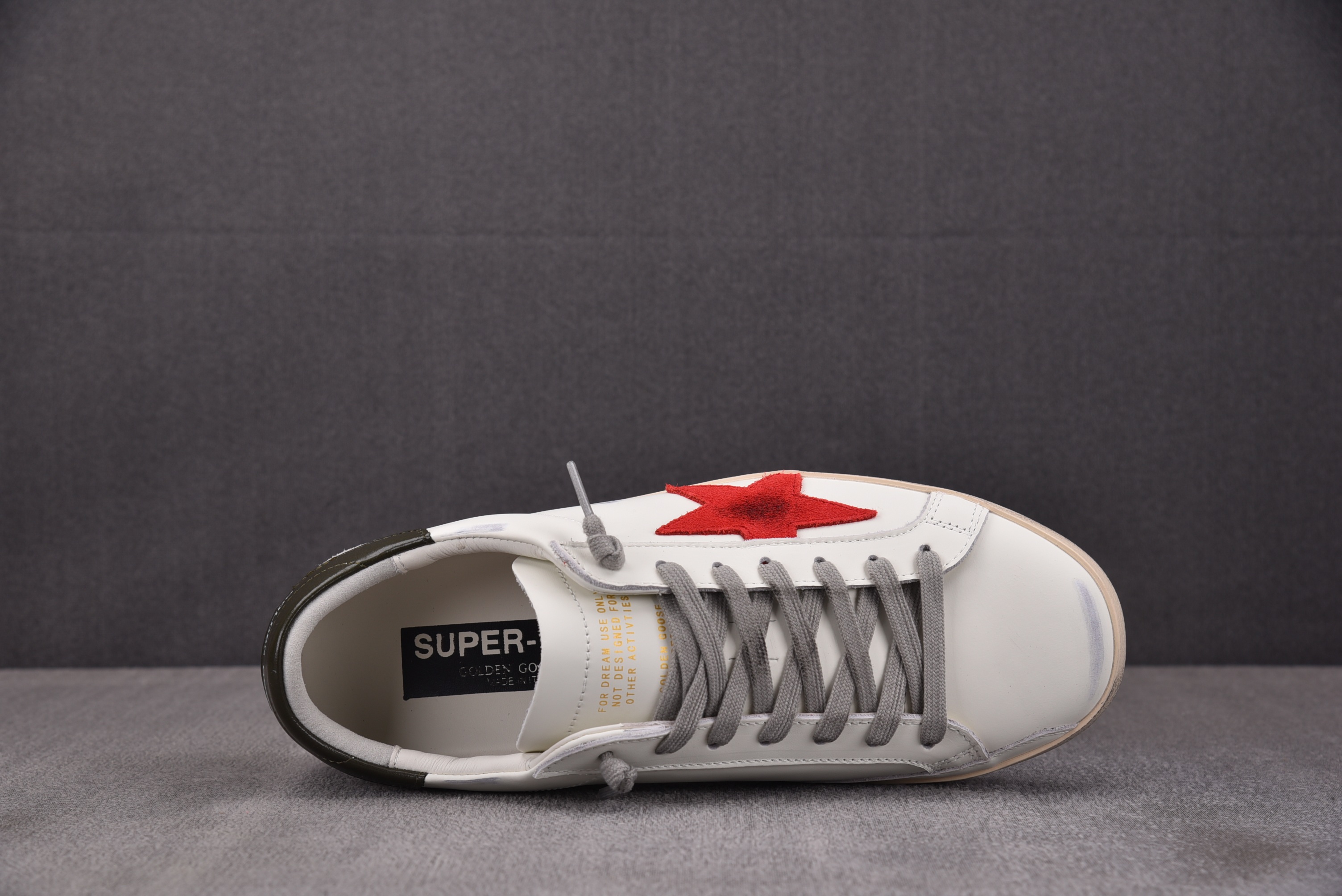 Golden Goose Ball Star 白红 #YZ022-1 36-46