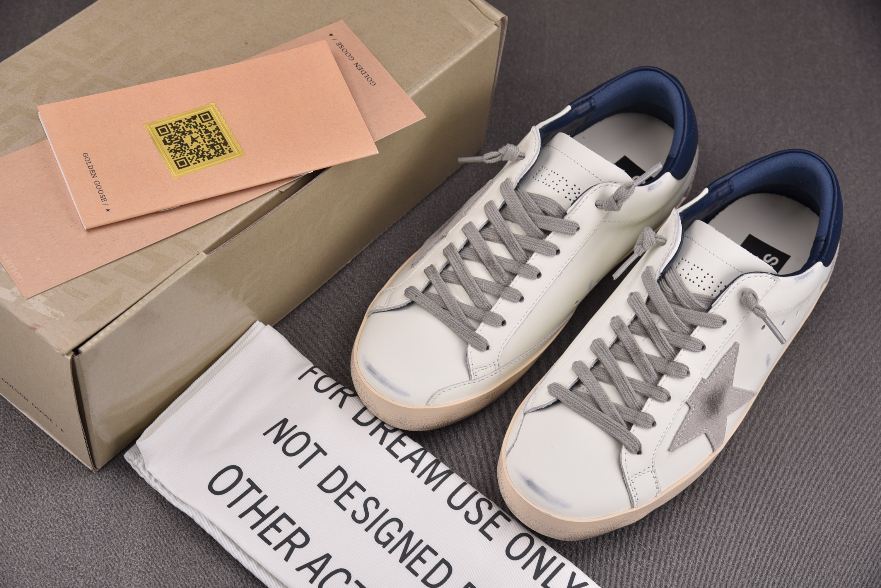 Golden Goose Ball Star 白蓝尾 #YZ022-1 36-46