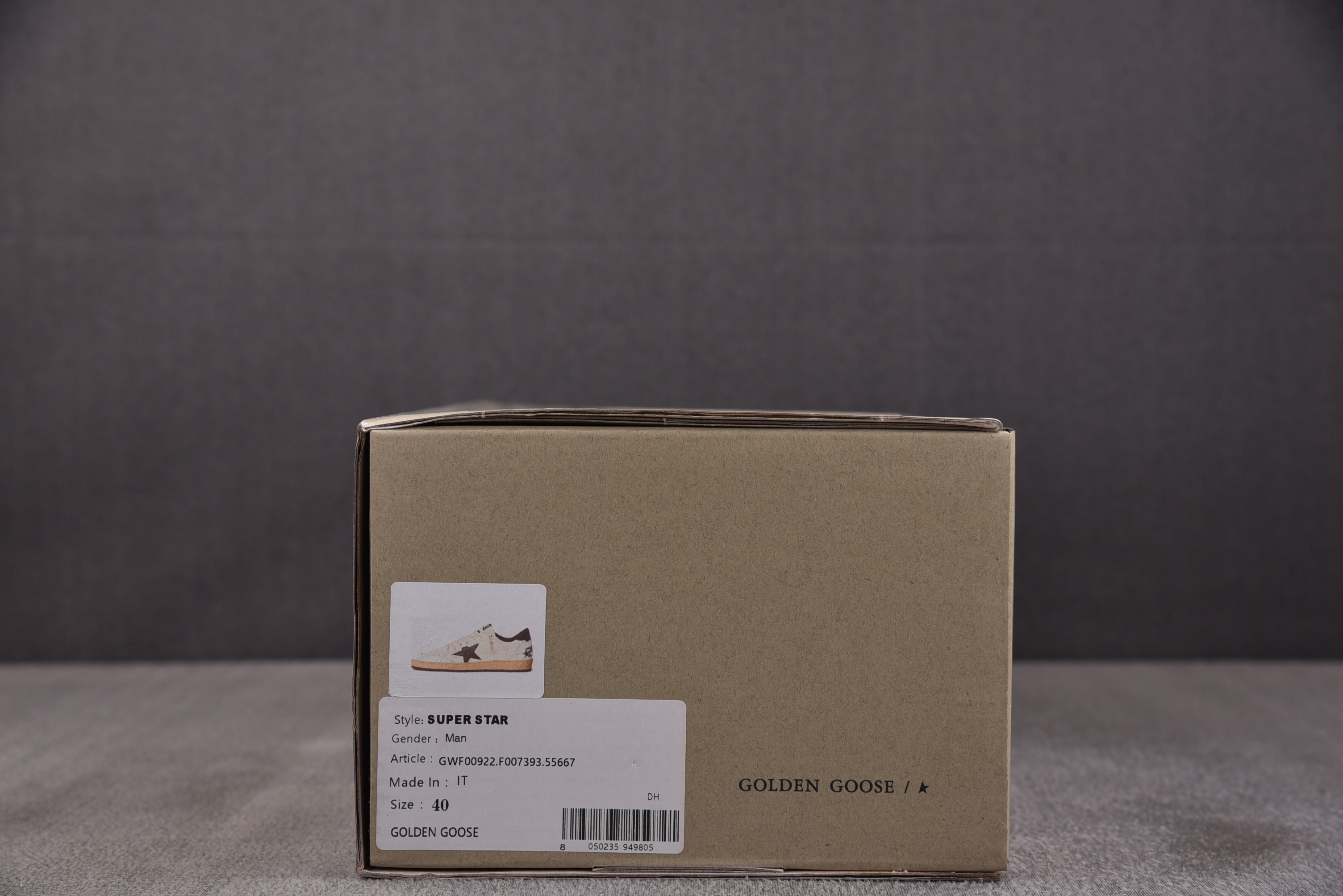 Golden Goose Ball Star 白黑 #YZ022-1 36-46