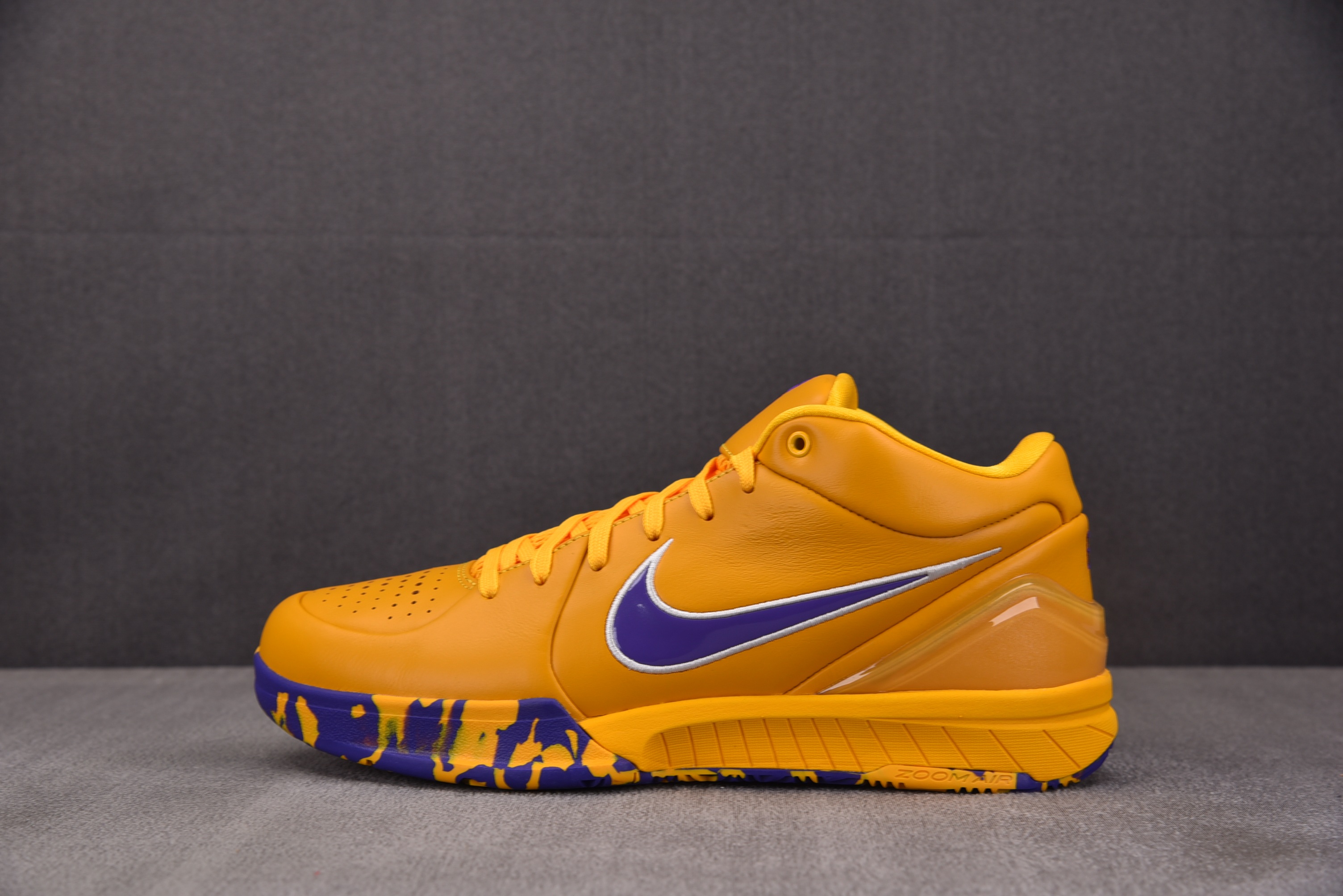 NK Kobe 4 Protro Draft Day Lakers 湖人 黄紫 IV6592-700 #YZ001 40