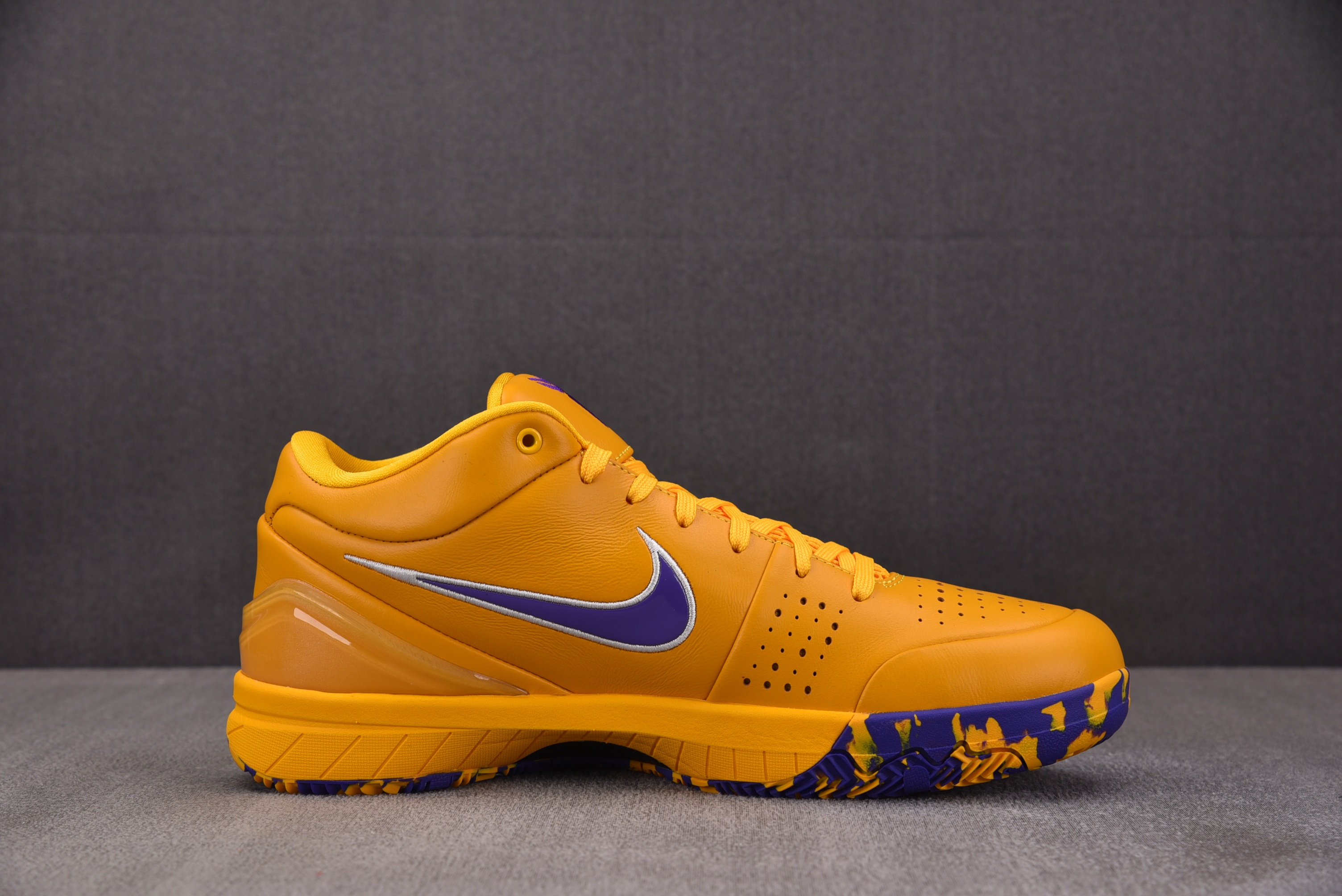 NK Kobe 4 Protro Draft Day Lakers 湖人 黄紫 IV6592-700 #YZ001 40