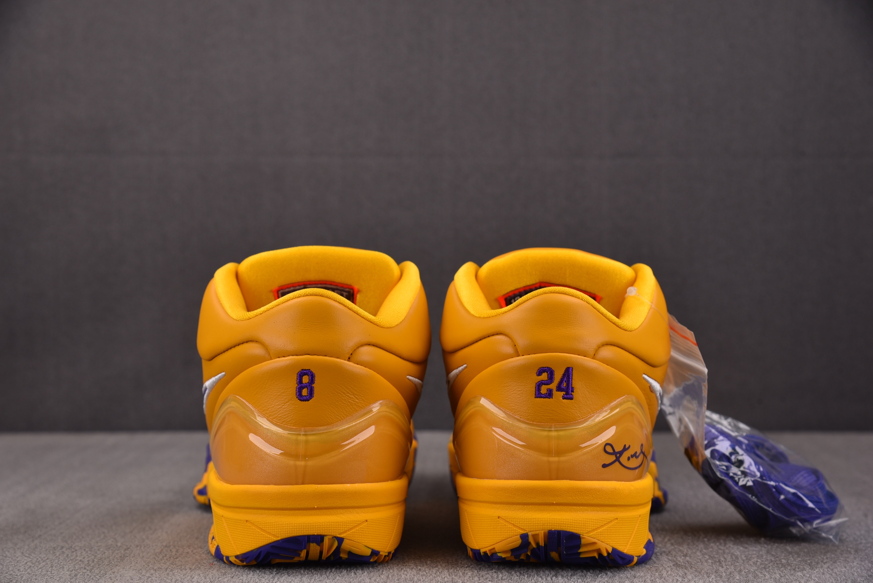 NK Kobe 4 Protro Draft Day Lakers 湖人 黄紫 IV6592-700 #YZ001 40