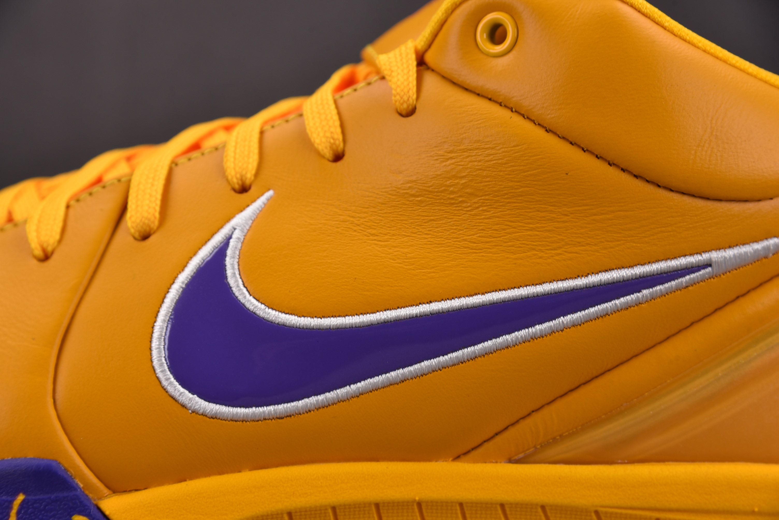 NK Kobe 4 Protro Draft Day Lakers 湖人 黄紫 IV6592-700 #YZ001 40