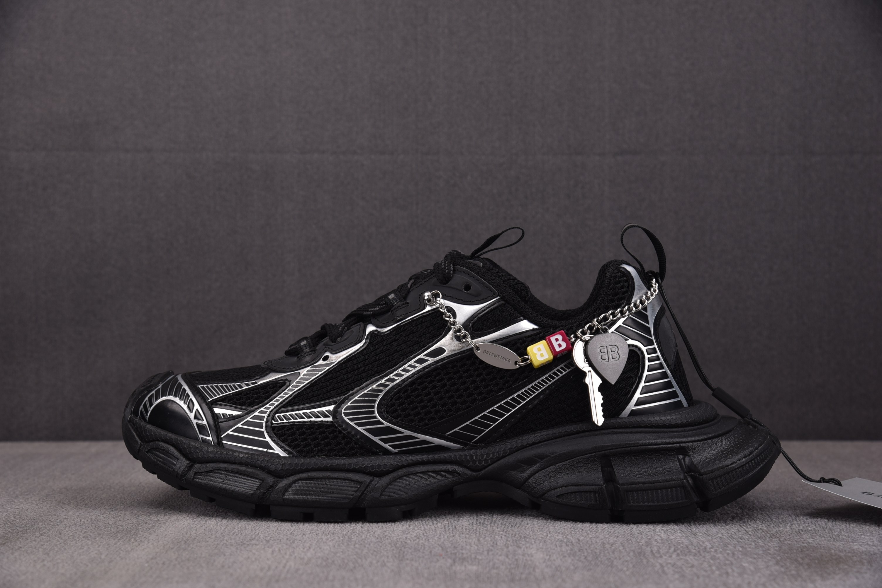 Balenciaga 3XL Chain Charms 黑白 #YZ009-03 35-46