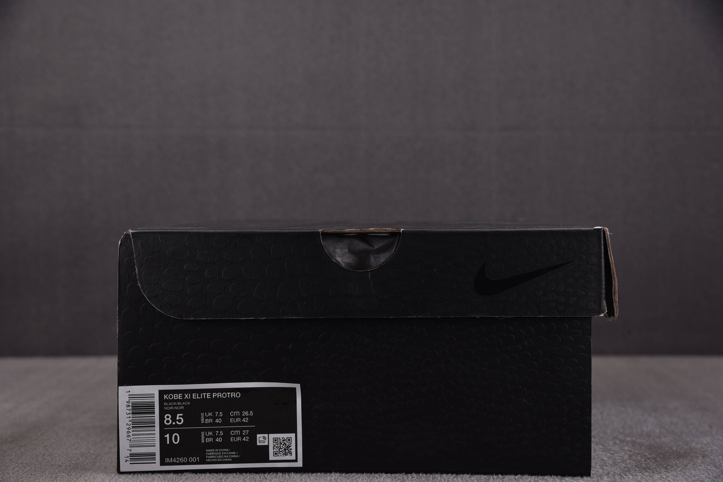 NK Kobe 11 Elite Low Protro Fade to Black (2026) 黑金 IM4260-0