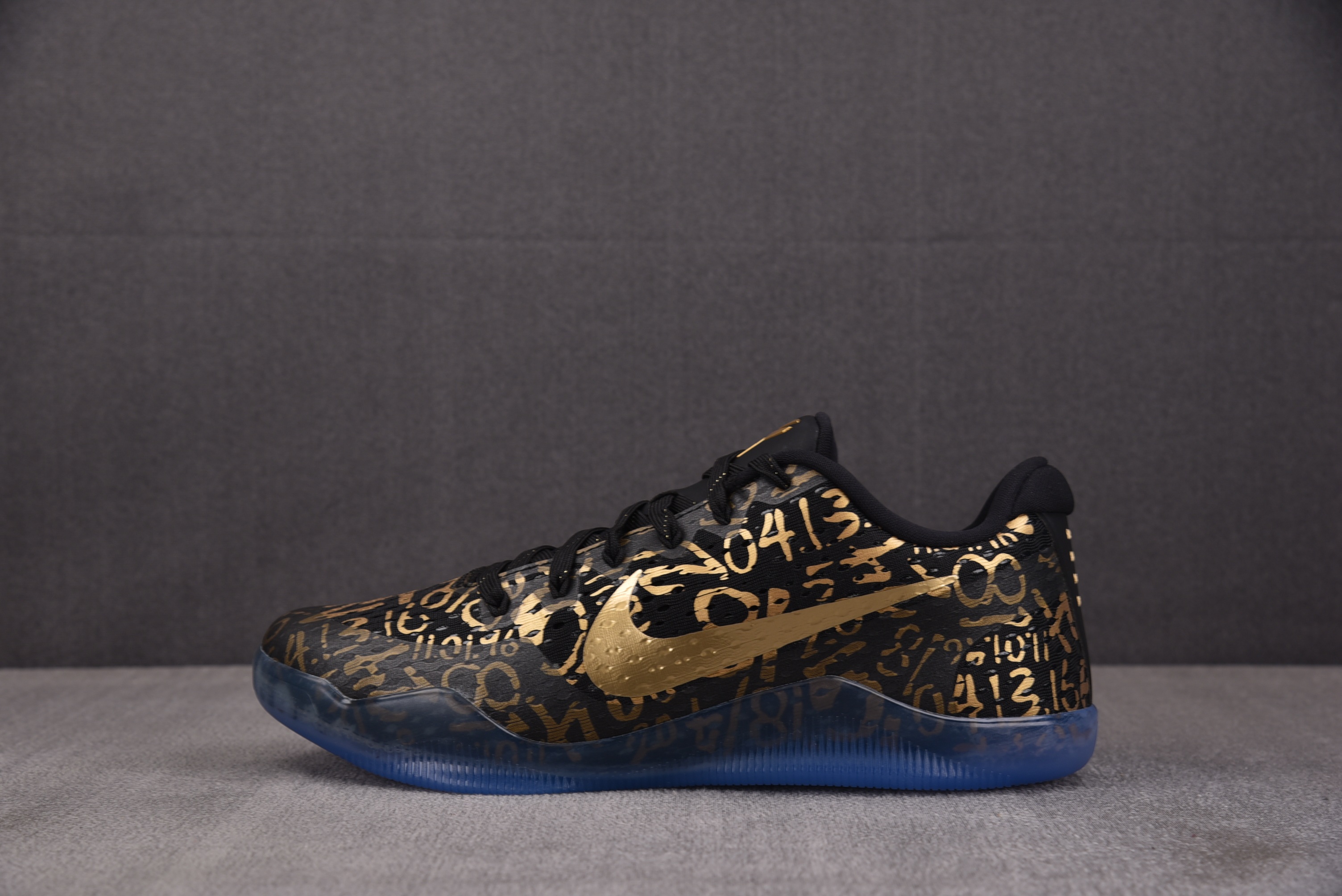 NK Kobe 11 Protro Mamba Day 黑色金字 IU4902-900 #YZ001 40-48.5