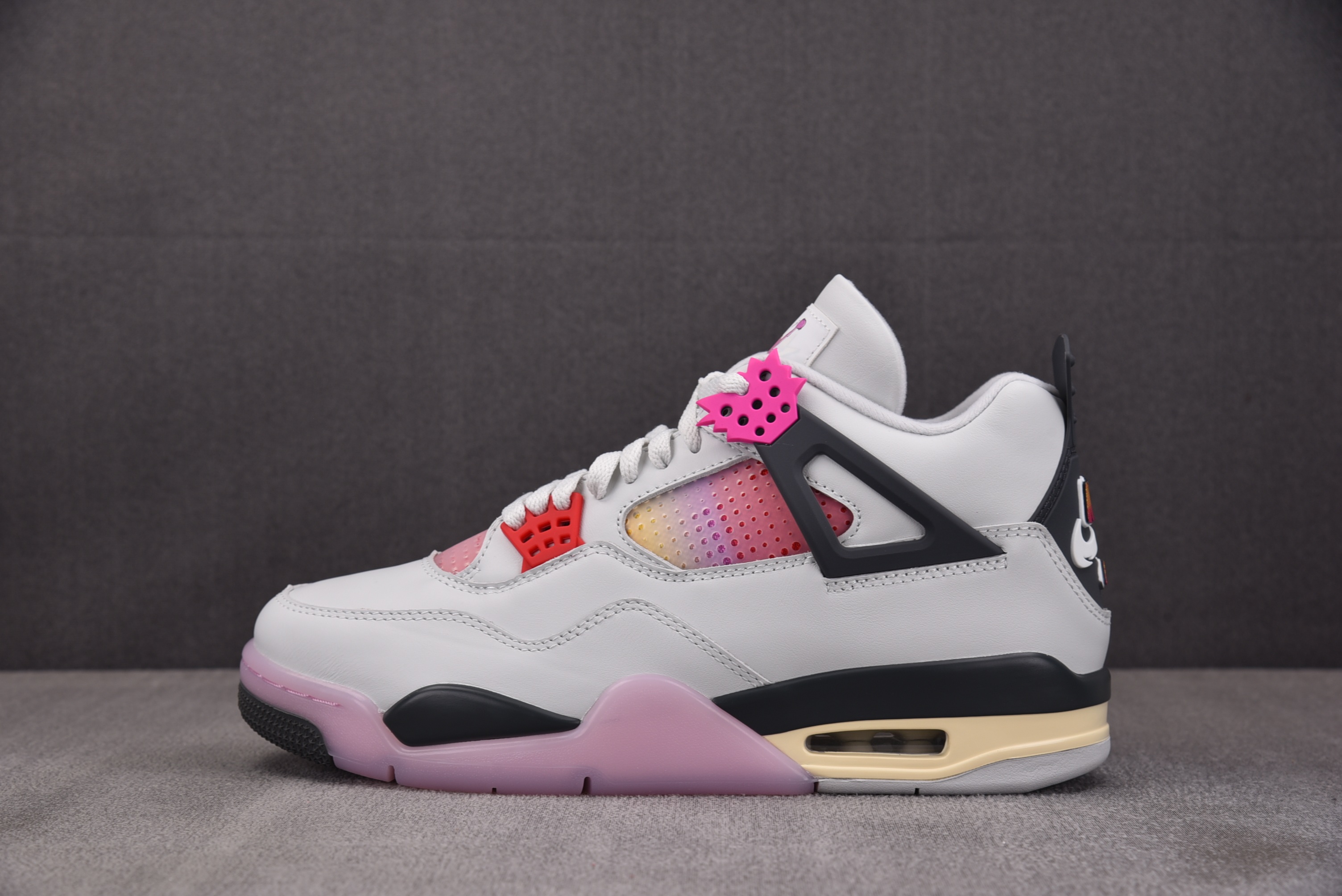 Air Jordan 4 Retro Comic 白粉红 JA1135-100 #YZ015 36-47.5