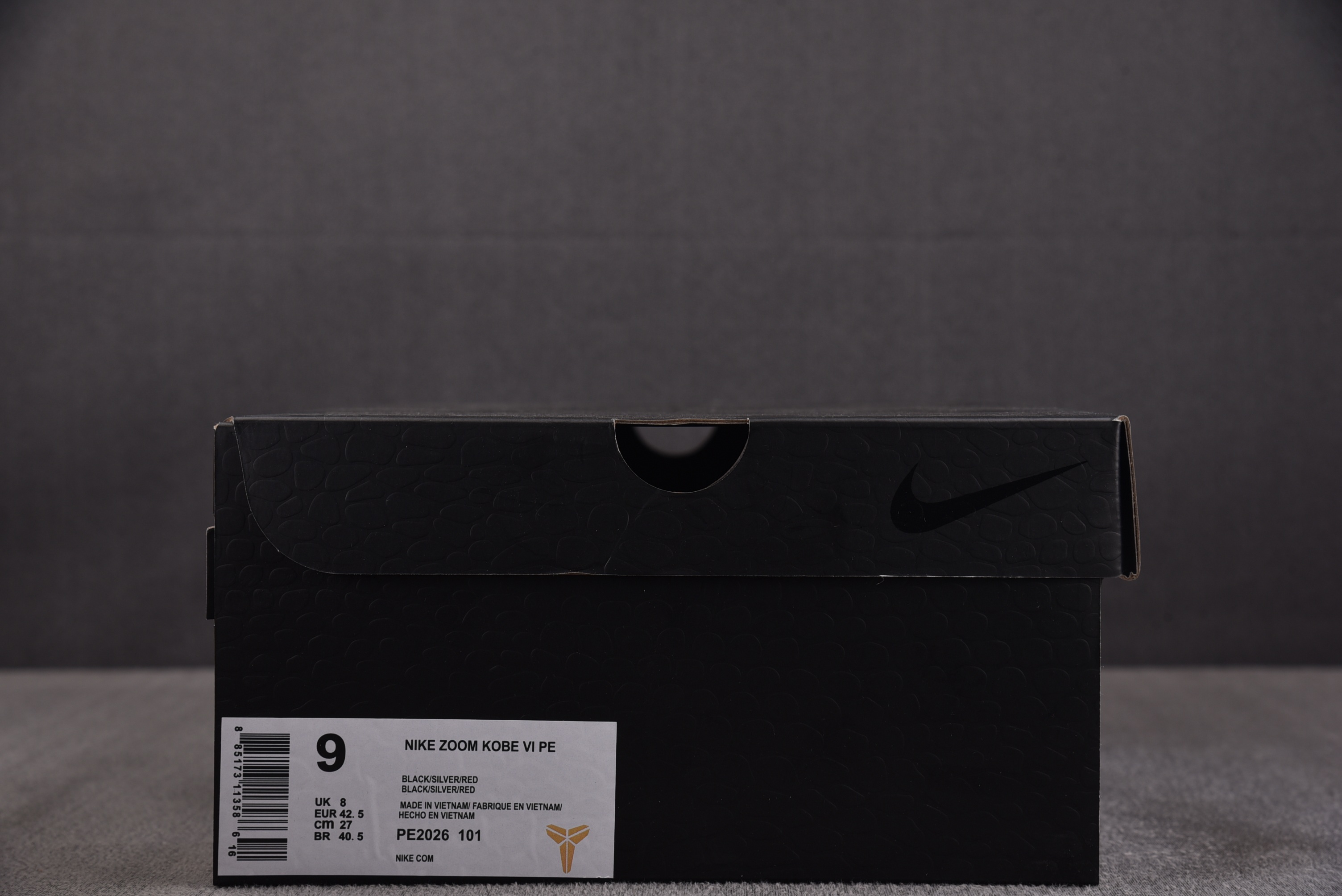 NK Zoom Kobe 6 Pe 银黑红 PE2026-101 #YZ024 39-49.5