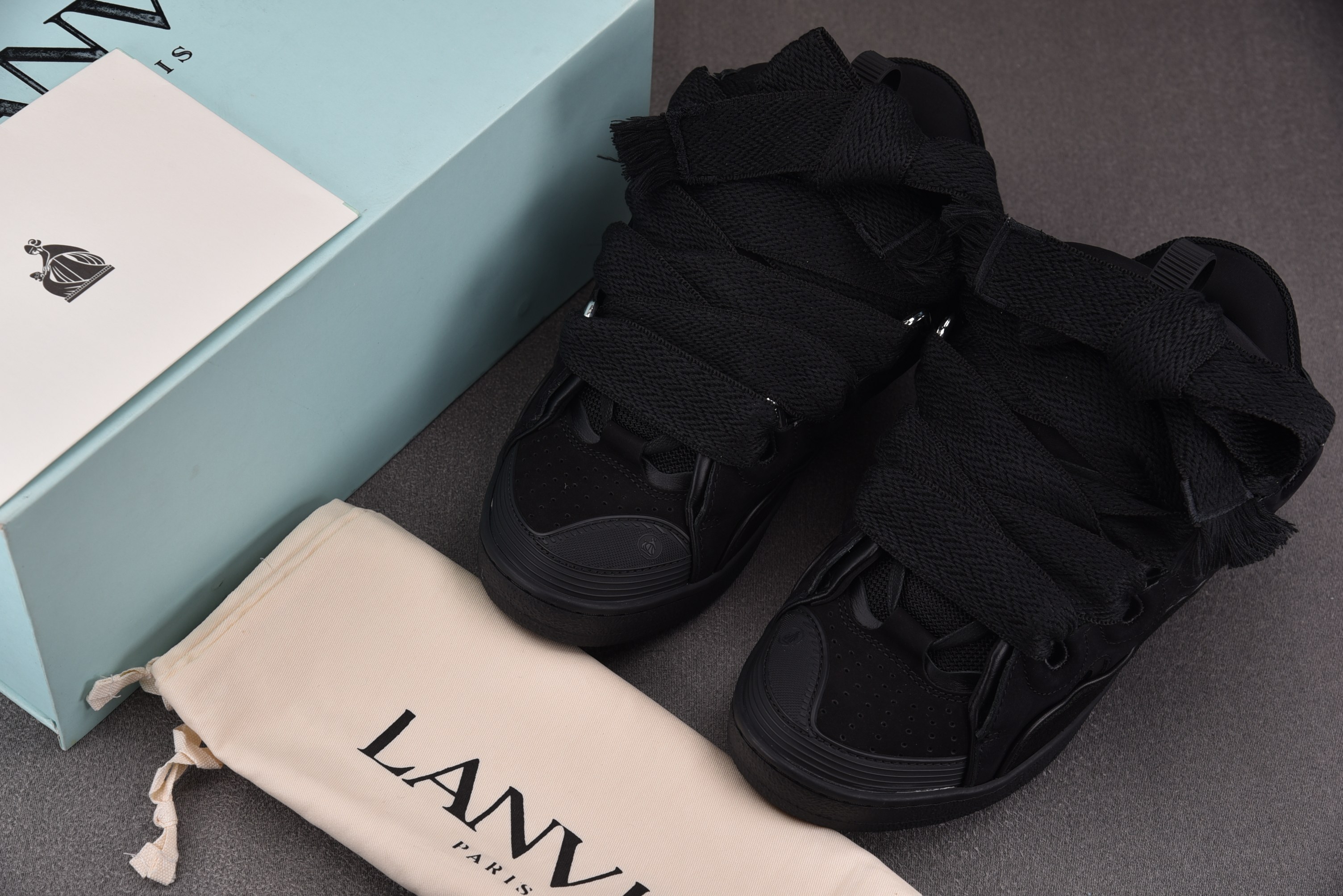 Lanvin Curb 全黑 #YZ015 36-47