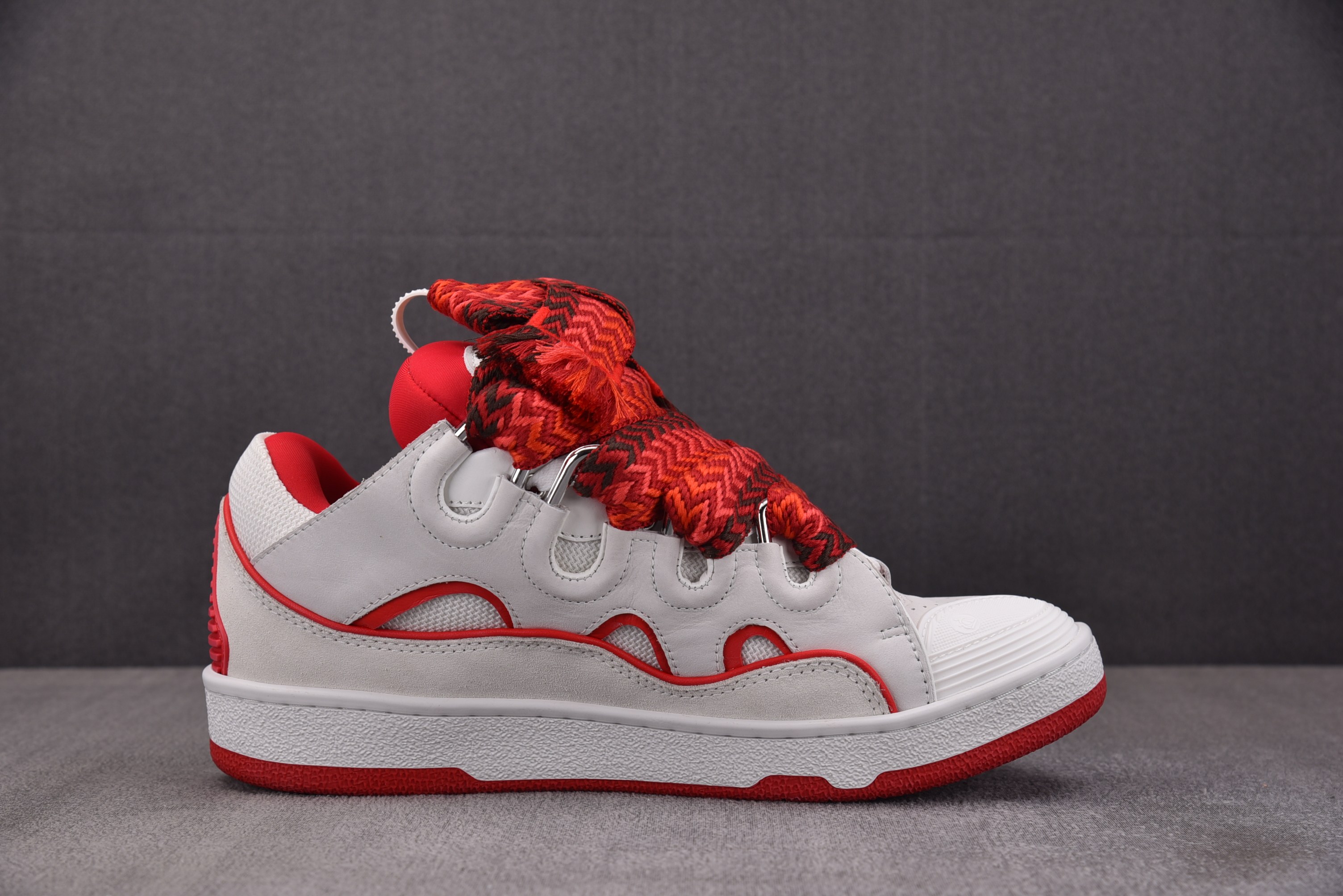 Lanvin Curb 灰红 #YZ015 36-47