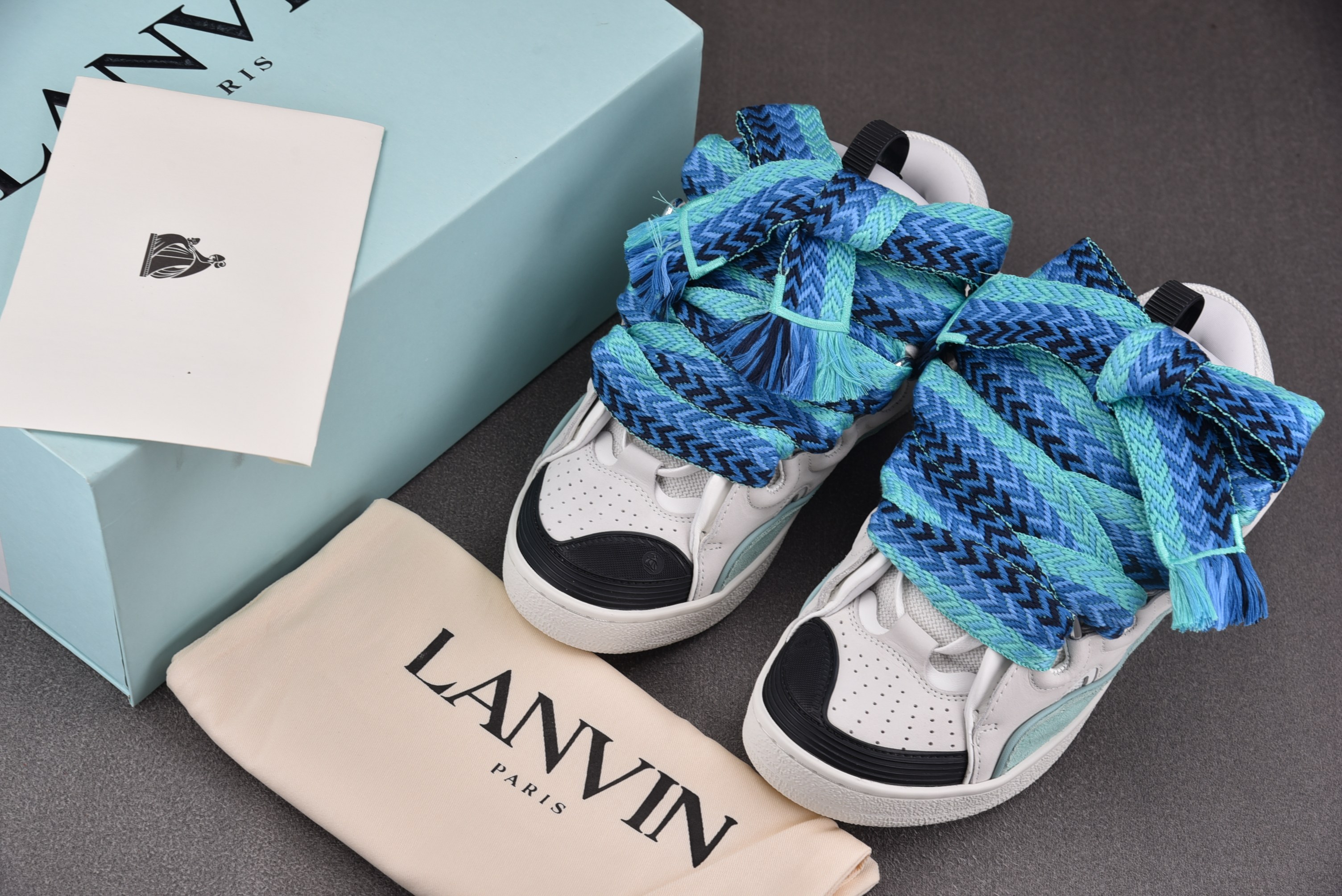 Lanvin Curb 灰绿 #YZ015 36-47