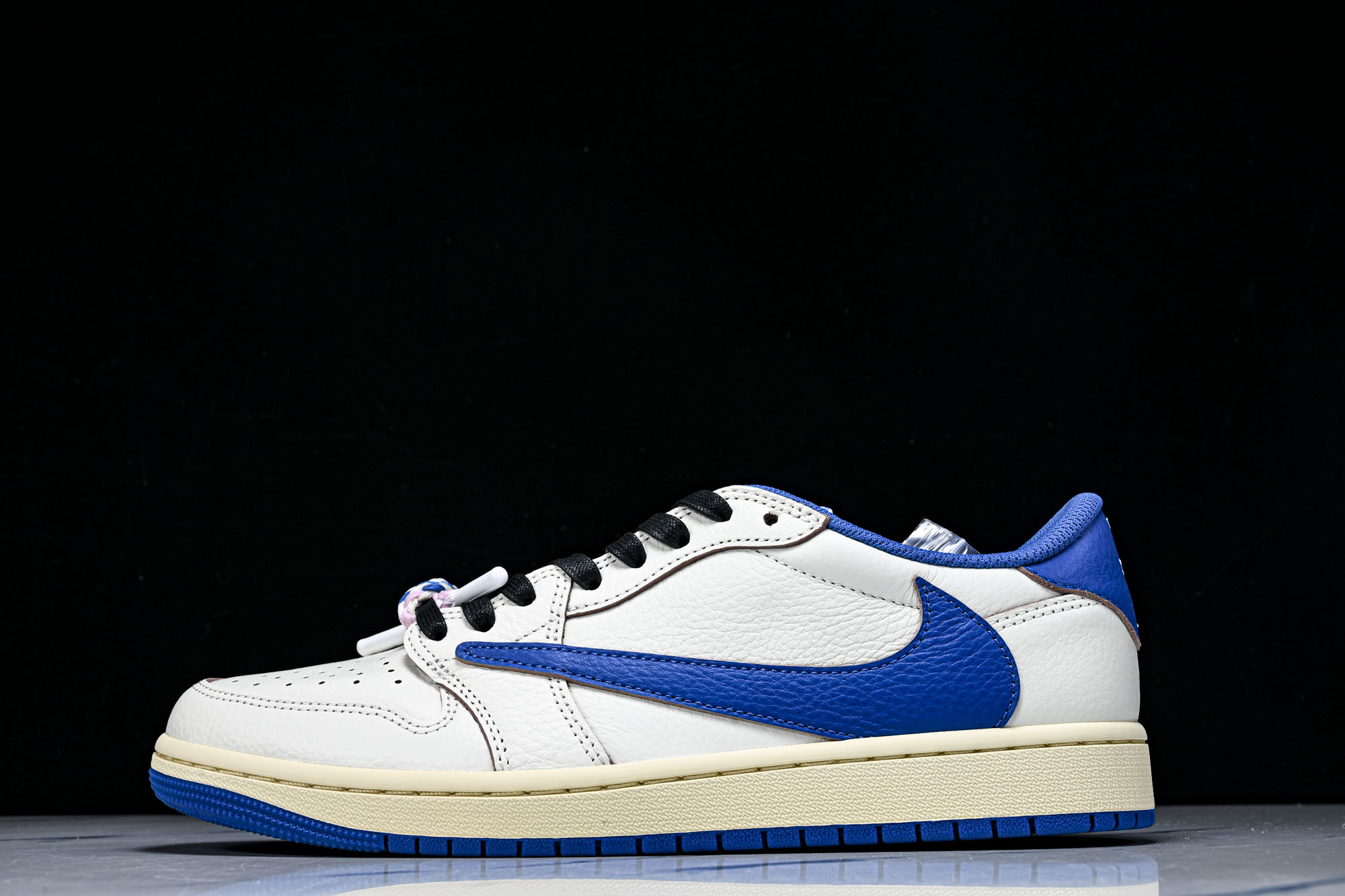 纯原 新版 Fragment Design x Travis Scott Air Jordan 1 Low OG SP 