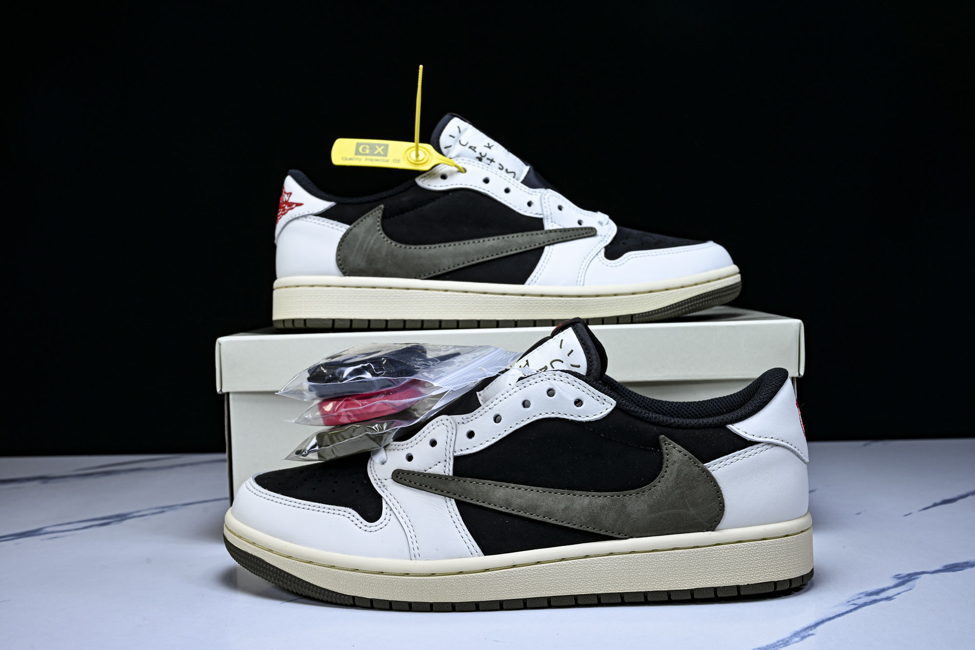 纯原 新版 Travis Scott x Air Jordan 1 Low OG AJ1 乔1倒勾低帮 全头层 DZ41 纯原 新版 Travis Scott x Air Jordan 1 Low OG AJ1 乔1倒勾低帮 全头层 DZ41