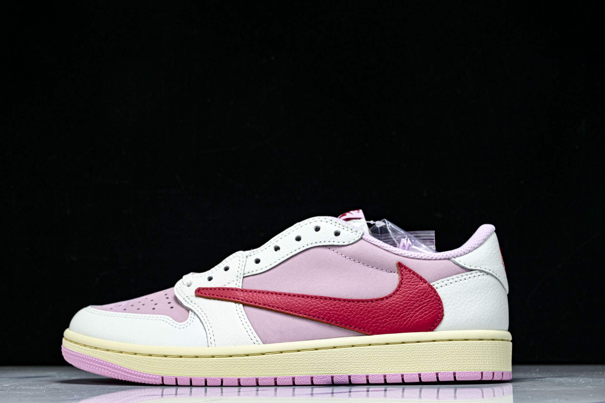 纯原 新版Travis Scott x Air Jordan 1 Low OG AJ1 乔1倒勾低帮 全头层 IQ760