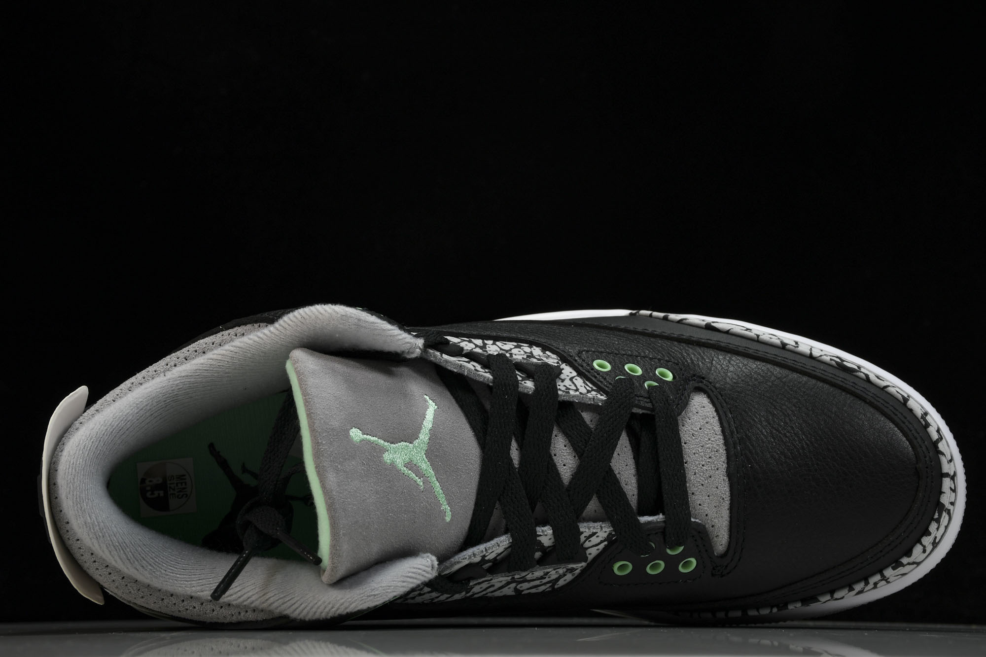 纯原 Air Jordan 3 _Green Glow_ AJ3 乔3黑绿 CT8532-031 #YZ001-1 40 纯原 Air Jordan 3 _Green Glow_ AJ3 乔3黑绿 CT8532-031 #YZ001-1 40