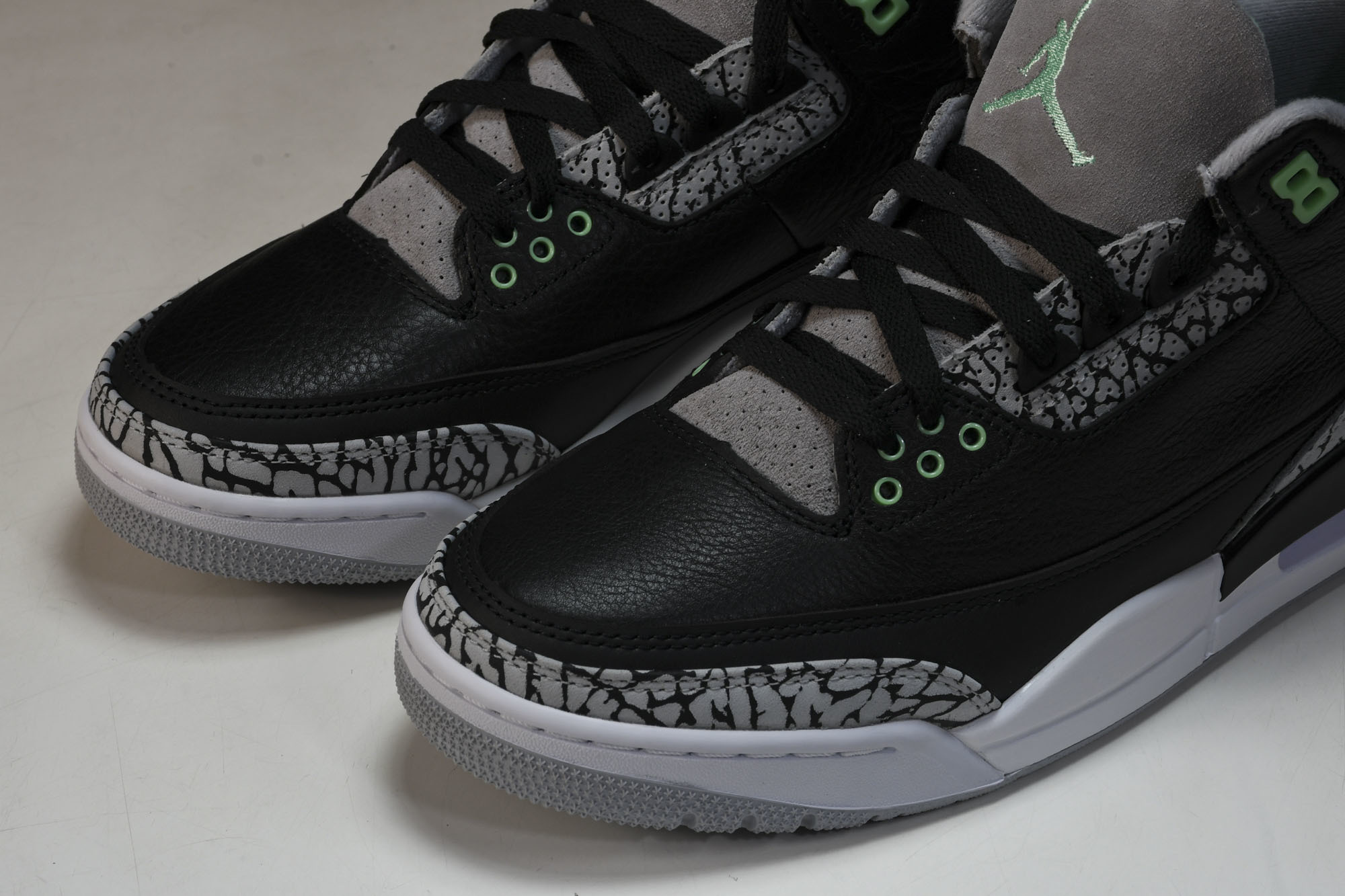 纯原 Air Jordan 3 _Green Glow_ AJ3 乔3黑绿 CT8532-031 #YZ001-1 40 纯原 Air Jordan 3 _Green Glow_ AJ3 乔3黑绿 CT8532-031 #YZ001-1 40