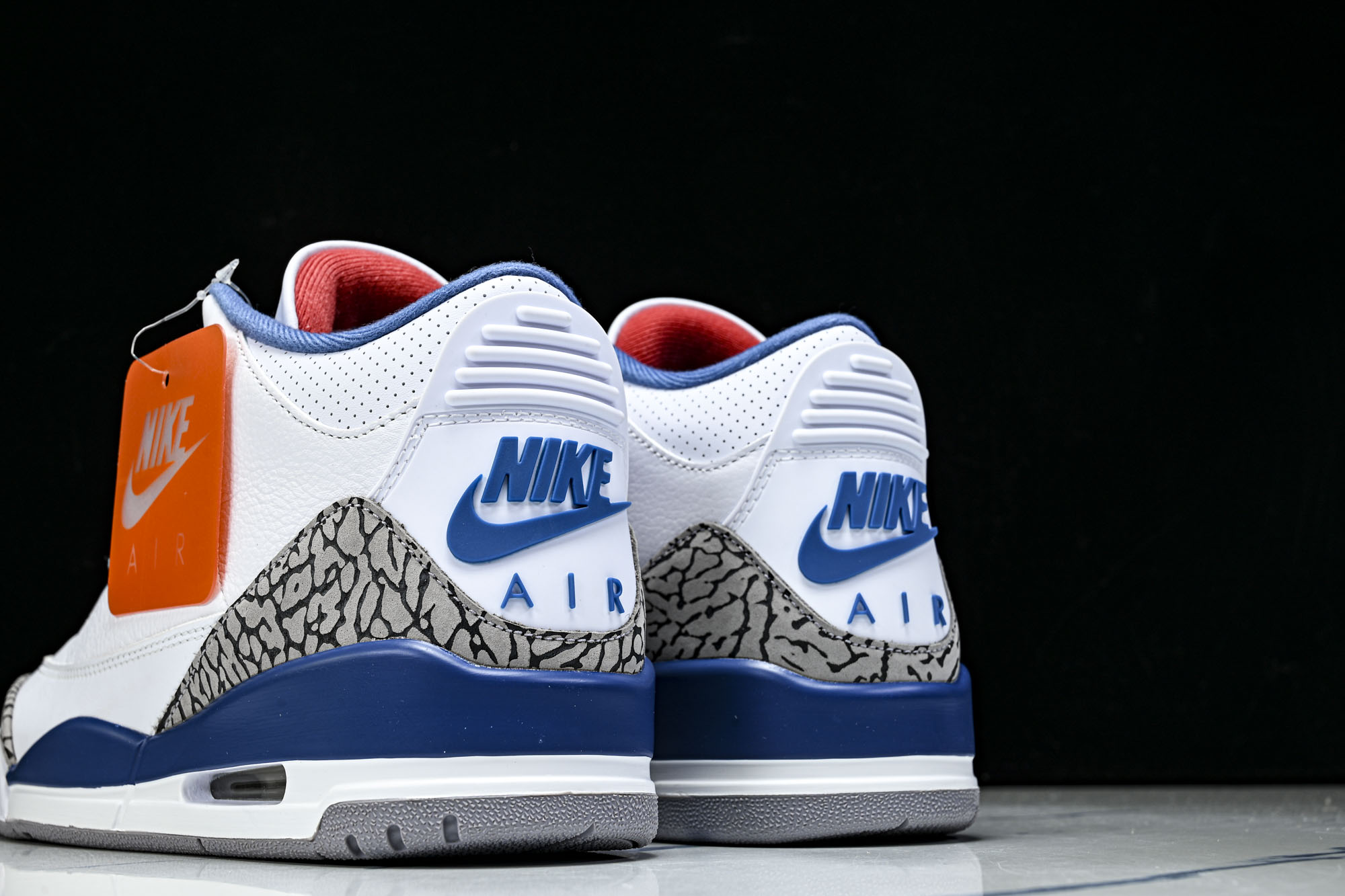 纯原 Air Jordan 3 Retro _True Blue_ AJ3 乔3真蓝配色 IF4396-104 #YZ0 纯原 Air Jordan 3 Retro _True Blue_ AJ3 乔3真蓝配色 IF4396-104 #YZ0