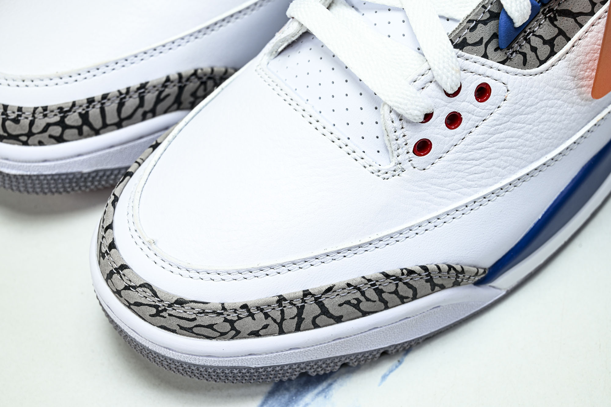 纯原 Air Jordan 3 Retro _True Blue_ AJ3 乔3真蓝配色 IF4396-104 #YZ0 纯原 Air Jordan 3 Retro _True Blue_ AJ3 乔3真蓝配色 IF4396-104 #YZ0