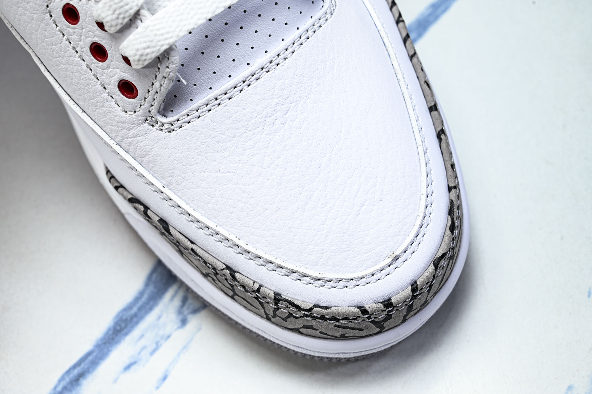 纯原 Air Jordan 3 Retro _True Blue_ AJ3 乔3真蓝配色 IF4396-104 #YZ0 纯原 Air Jordan 3 Retro _True Blue_ AJ3 乔3真蓝配色 IF4396-104 #YZ0