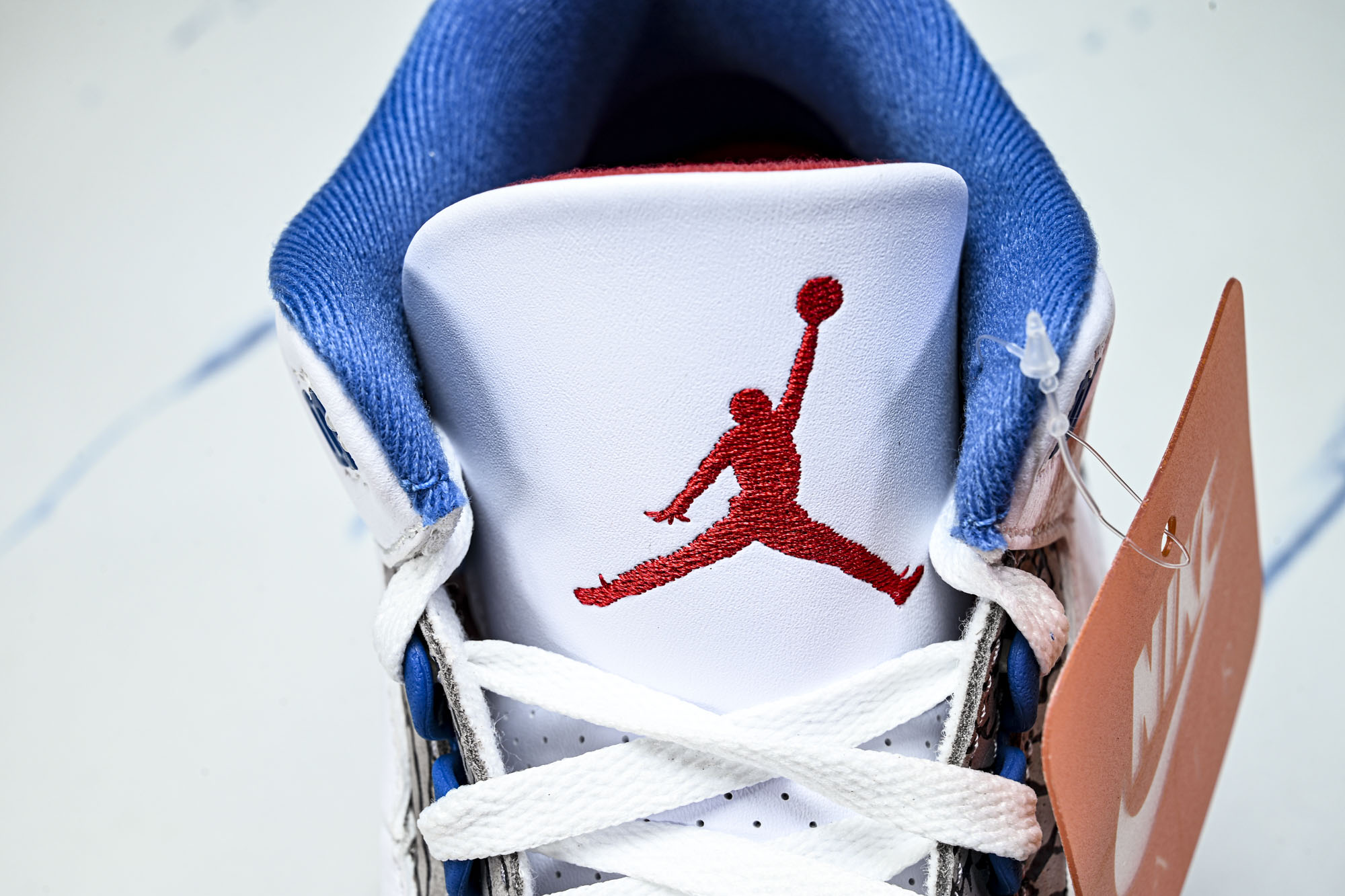 纯原 Air Jordan 3 Retro _True Blue_ AJ3 乔3真蓝配色 IF4396-104 #YZ0 纯原 Air Jordan 3 Retro _True Blue_ AJ3 乔3真蓝配色 IF4396-104 #YZ0