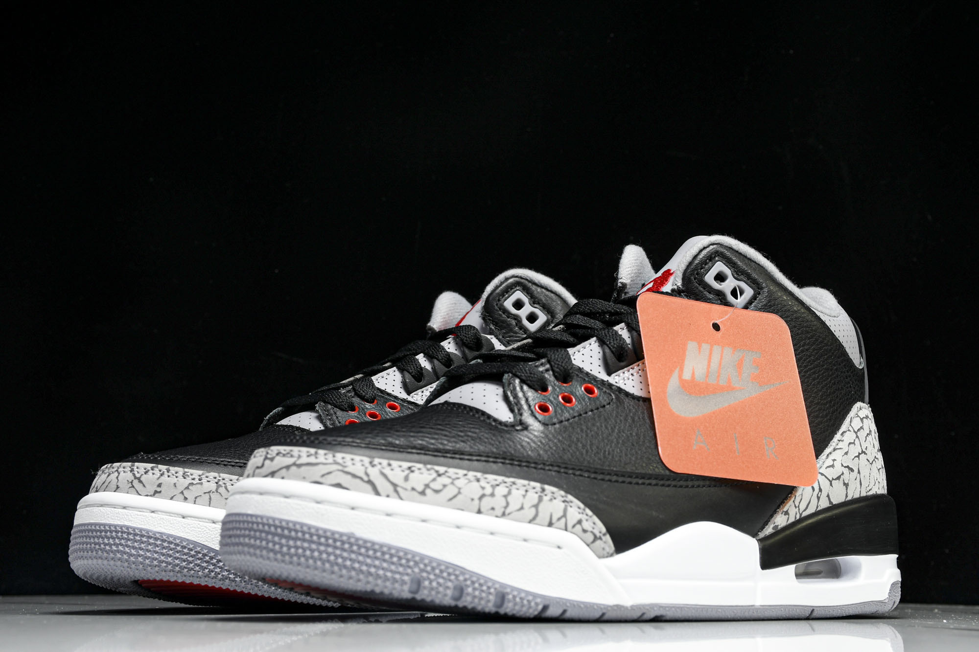 纯原 Air Jordan 3 Retro Black Cement Reimagined 黑水泥 DN3707-010 纯原 Air Jordan 3 Retro Black Cement Reimagined 黑水泥 DN3707-010