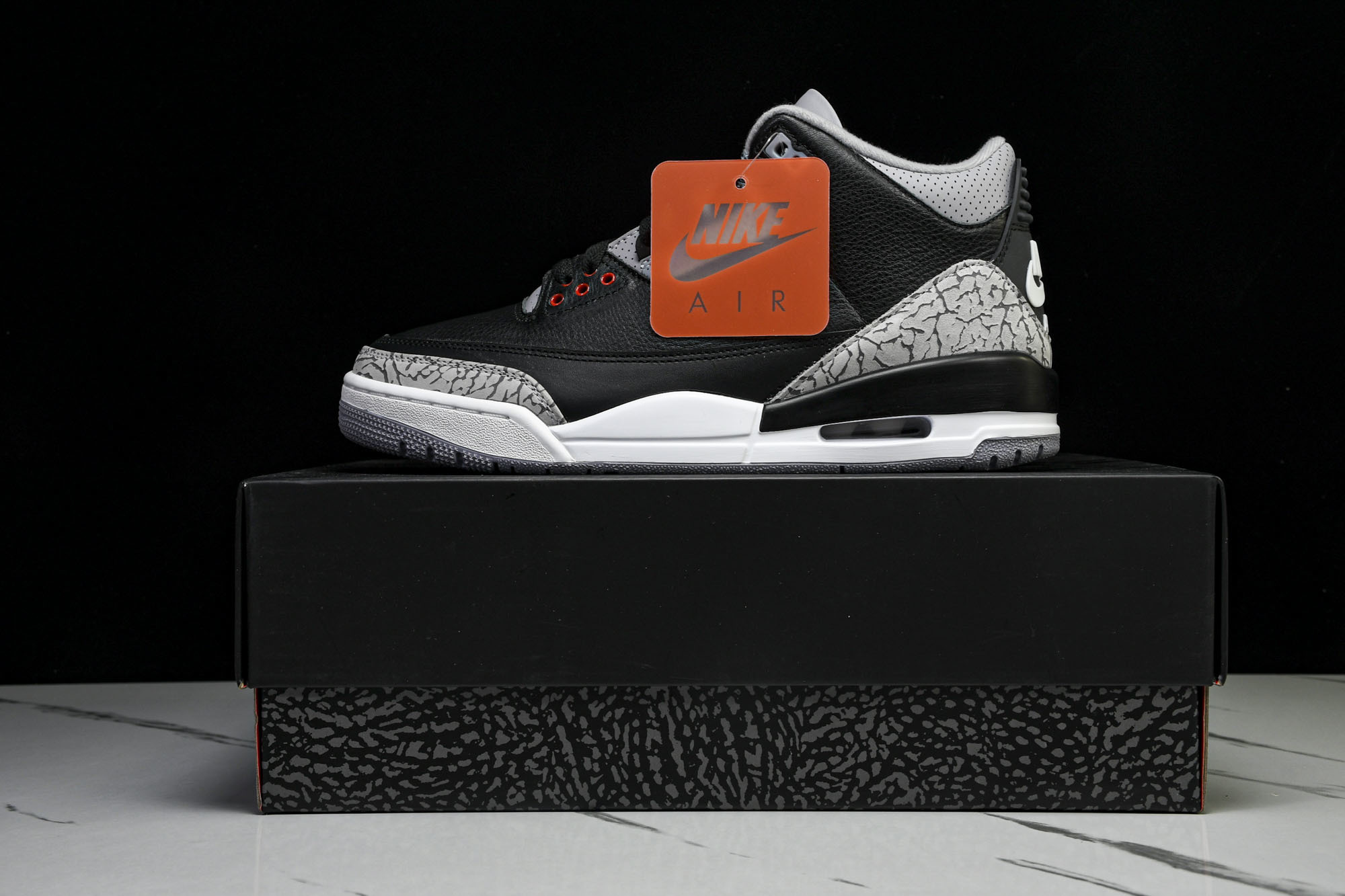 纯原 Air Jordan 3 Retro Black Cement Reimagined 黑水泥 DN3707-010 纯原 Air Jordan 3 Retro Black Cement Reimagined 黑水泥 DN3707-010