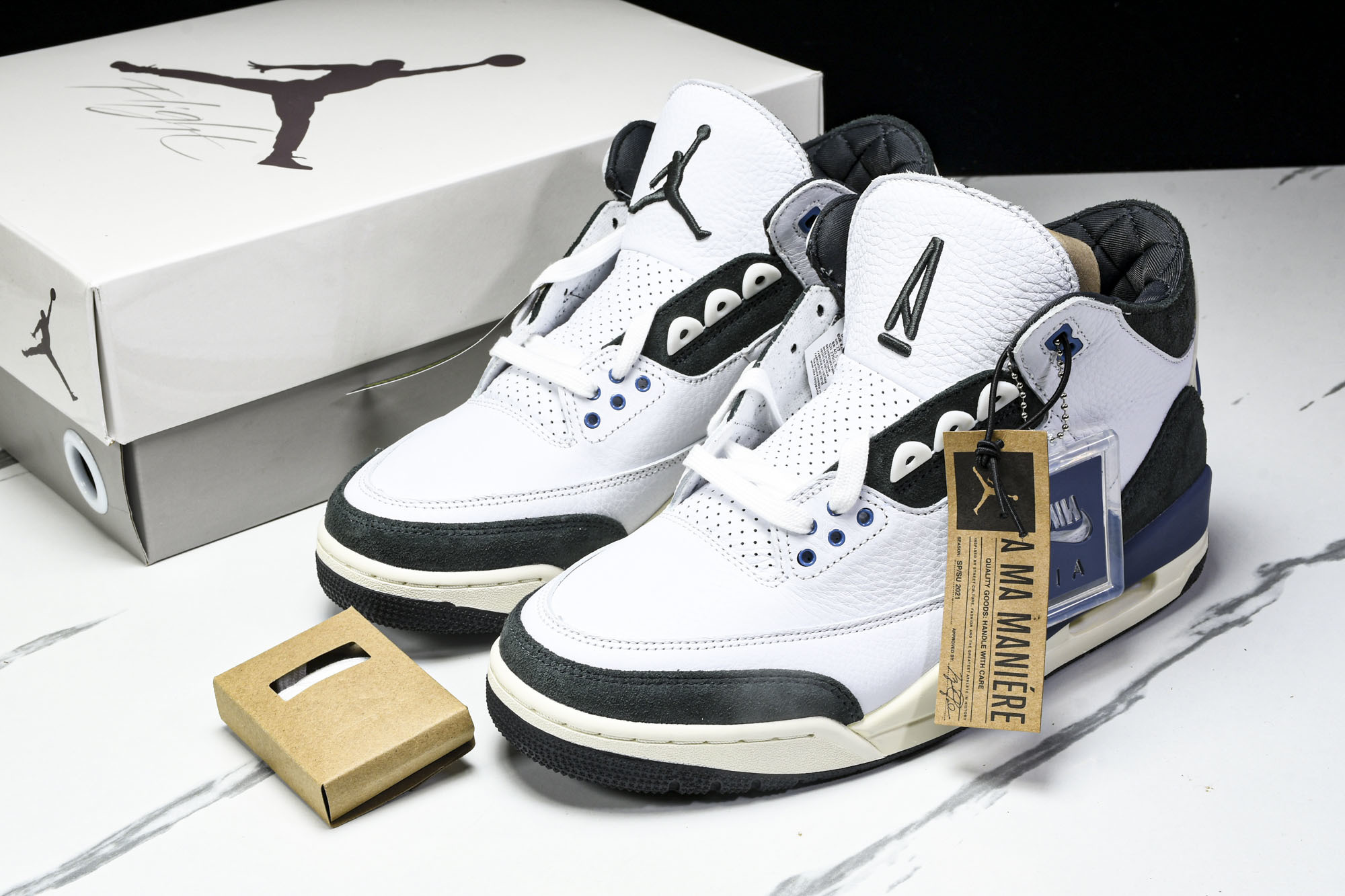 纯原 Air Jordan 3 Retro OG SP _Diffused Blue_ AJ3 乔3白蓝水泥 HV857 纯原 Air Jordan 3 Retro OG SP _Diffused Blue_ AJ3 乔3白蓝水泥 HV857