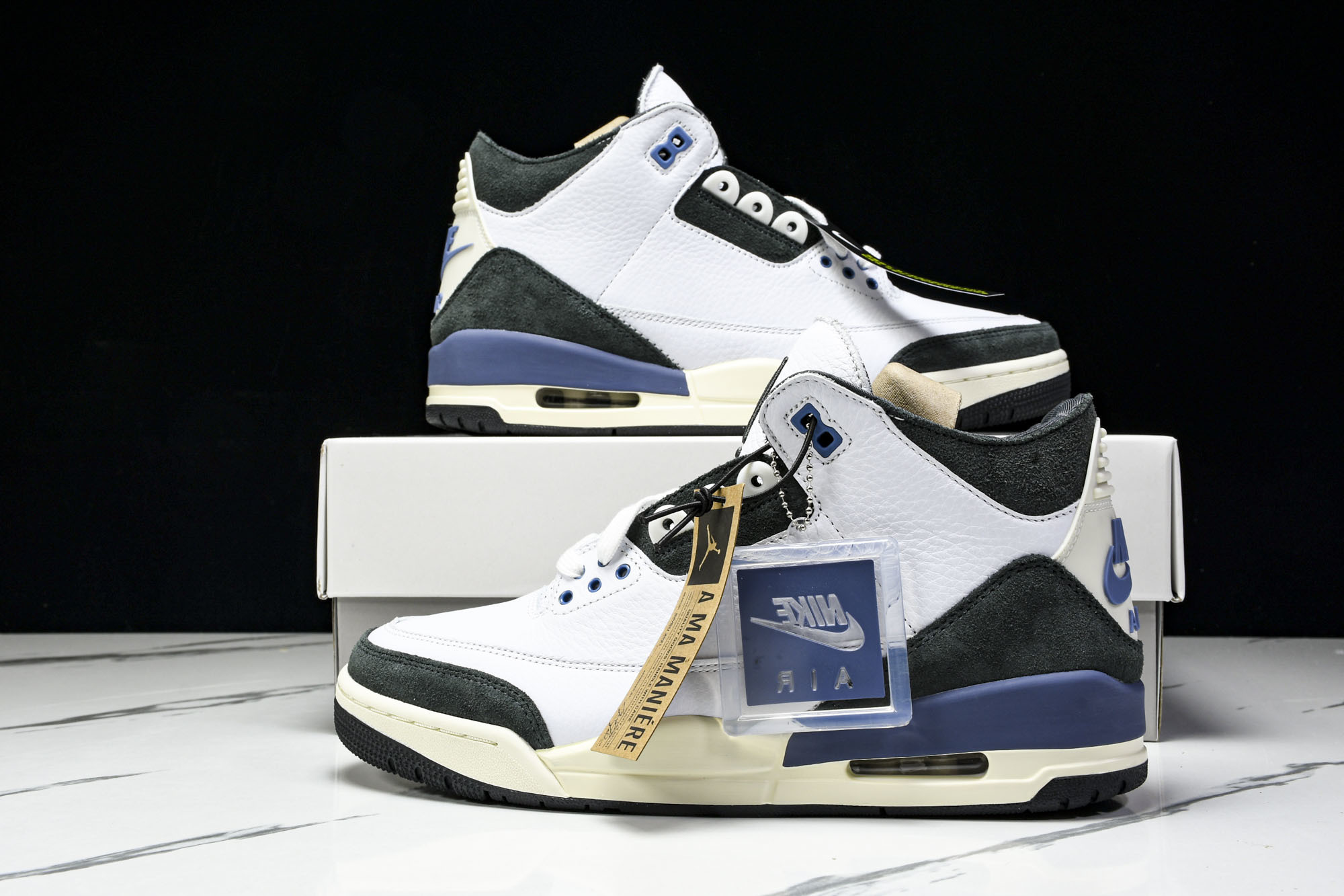 纯原 Air Jordan 3 Retro OG SP _Diffused Blue_ AJ3 乔3白蓝水泥 HV857 纯原 Air Jordan 3 Retro OG SP _Diffused Blue_ AJ3 乔3白蓝水泥 HV857