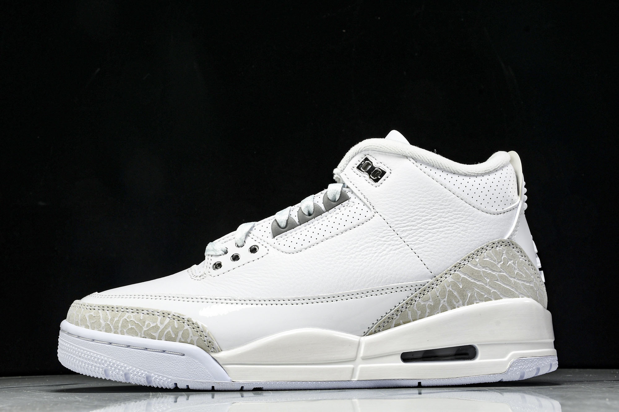 纯原 Air Jordan 3 Retro 白灰 CT8532-111 #YZ001-1 40 40.5 41 42.5