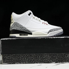 纯原 Air Jordan 3“White Cement Teimagined”白水泥 1988版复刻做旧 DN3707 纯原 Air Jordan 3“White Cement Teimagined”白水泥 1988版复刻做旧 DN3707