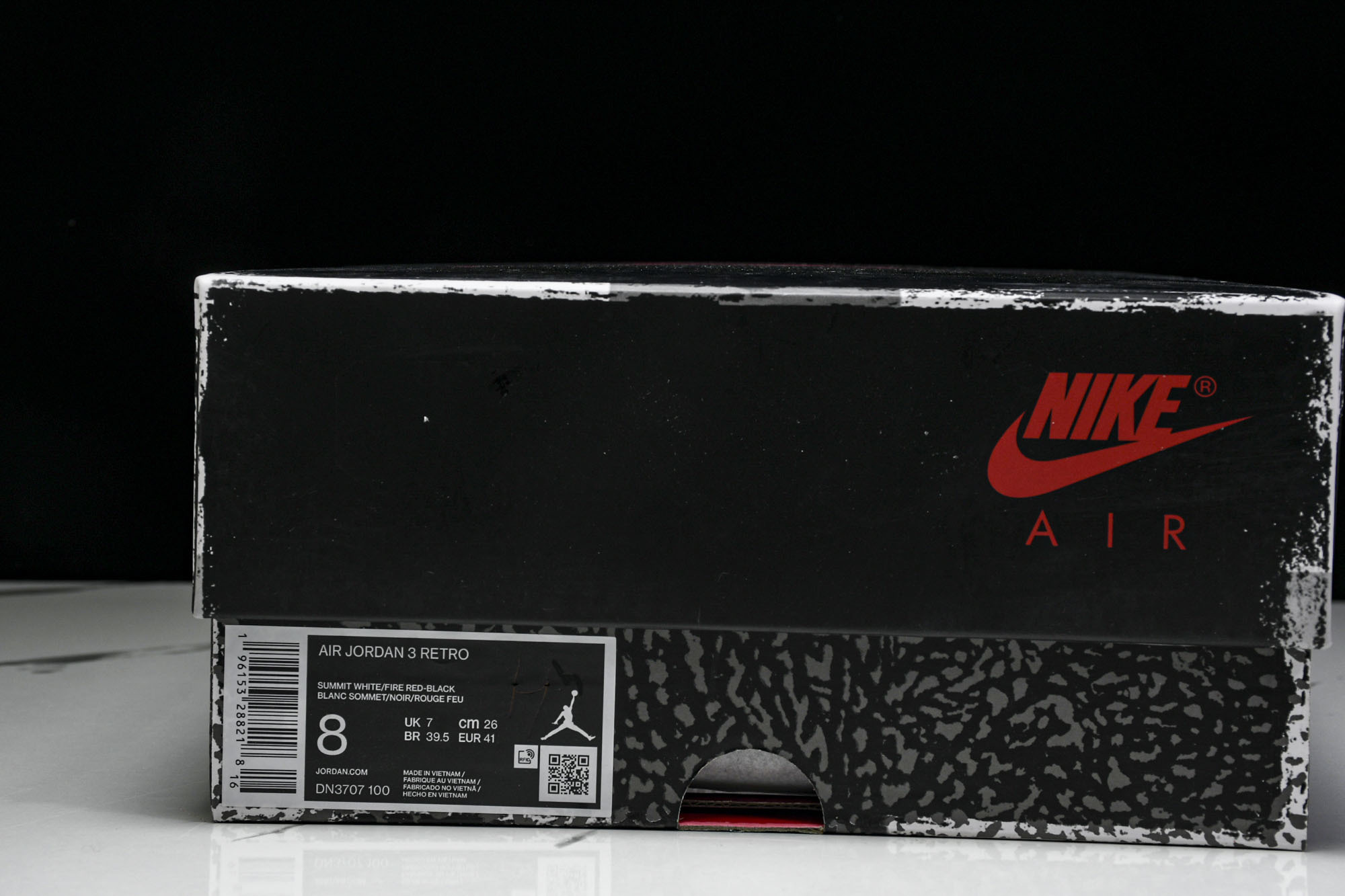纯原 Air Jordan 3“White Cement Teimagined”白水泥 1988版复刻做旧 DN3707 纯原 Air Jordan 3“White Cement Teimagined”白水泥 1988版复刻做旧 DN3707