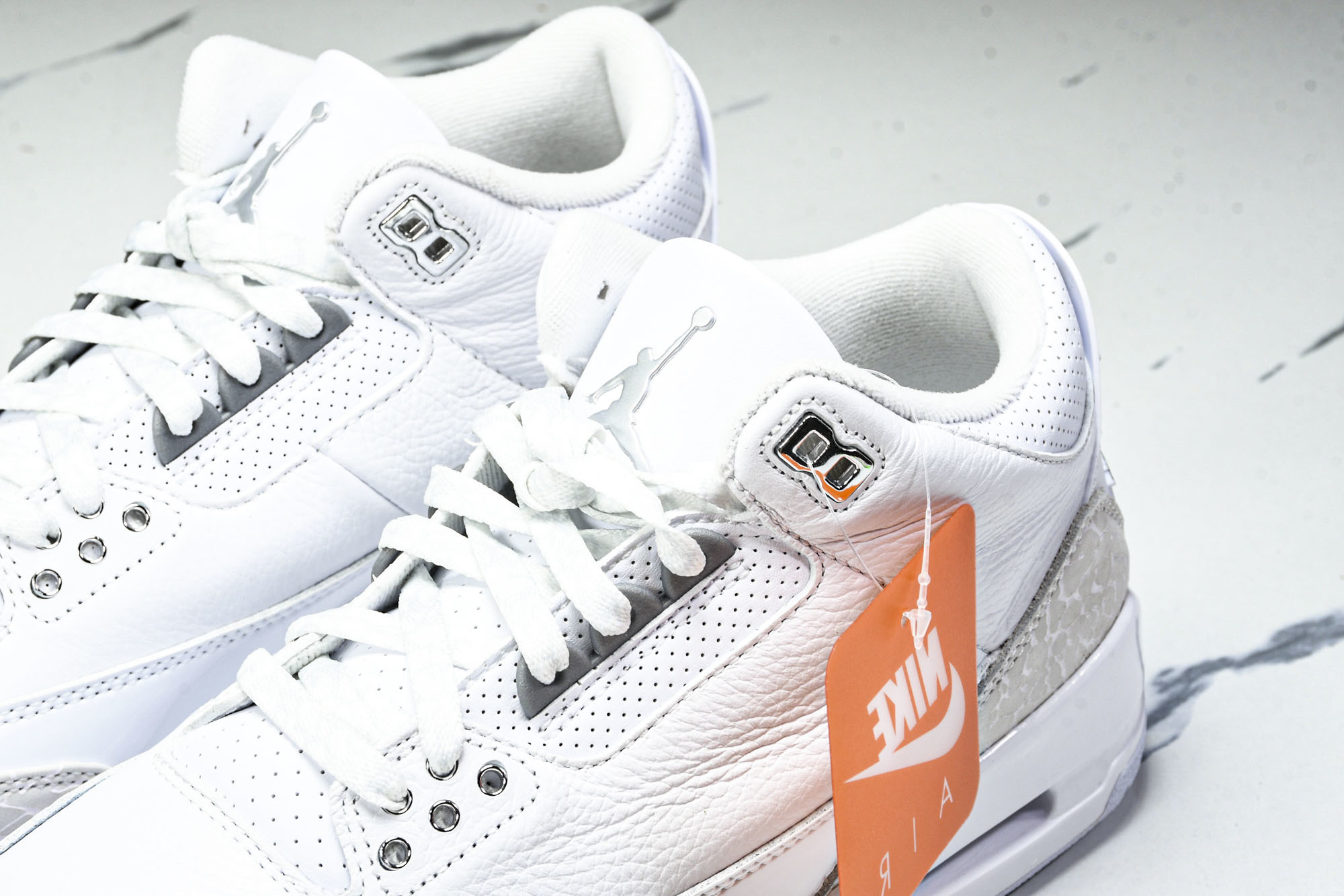 纯原 Air Jordan Air Jordan 3 “Pure Money”白色 CT8532-111 #YZ001-
